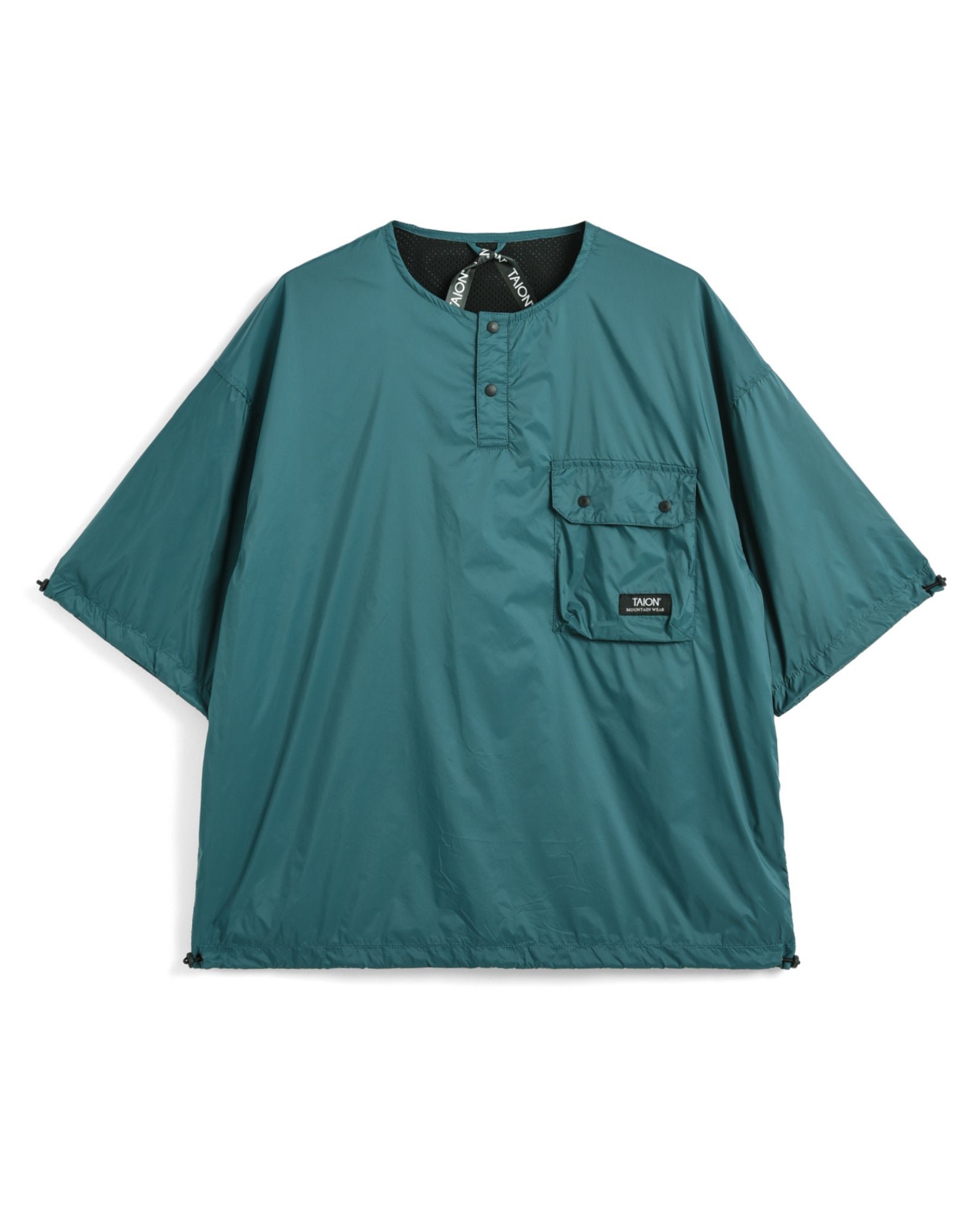 Camiseta hombre 010ndmt 01 verde azul oscuro TAION