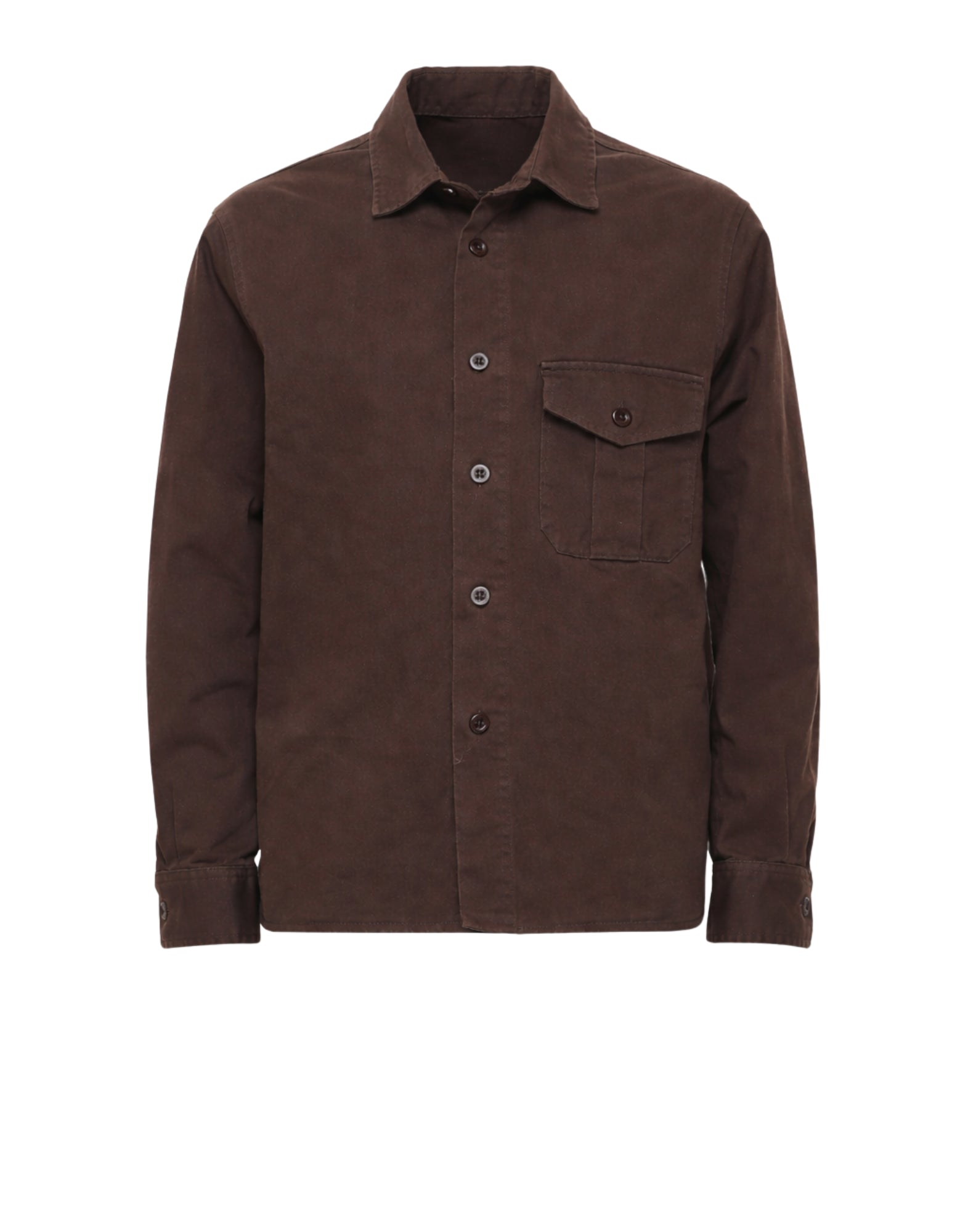 East Harbour Surplus Maurice 111 Men’s Cotton Shirt Jacket Chocco MAURICE 111 CHOCCO