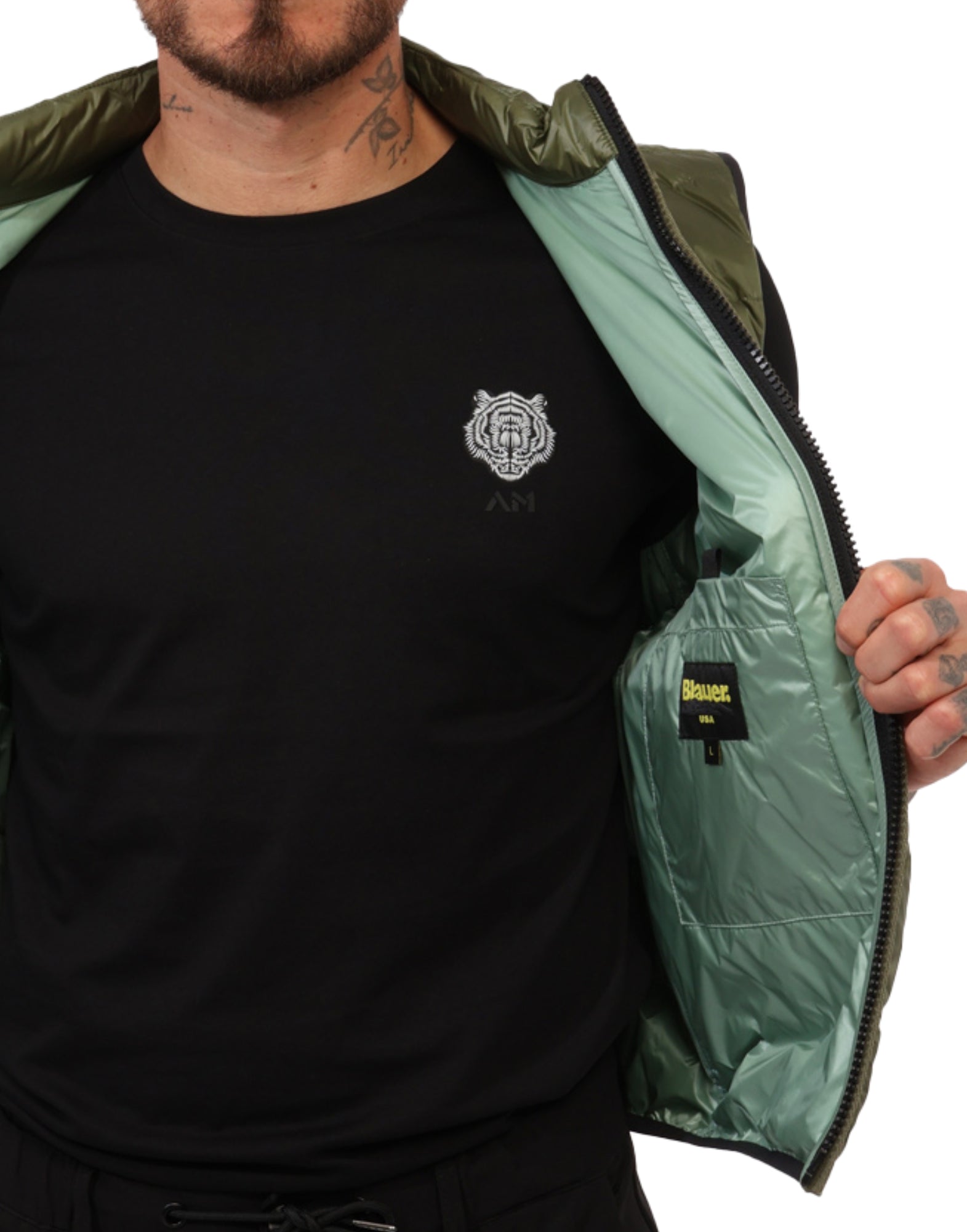 Vest man 25SBLUX03226 006719 647 Blauer
