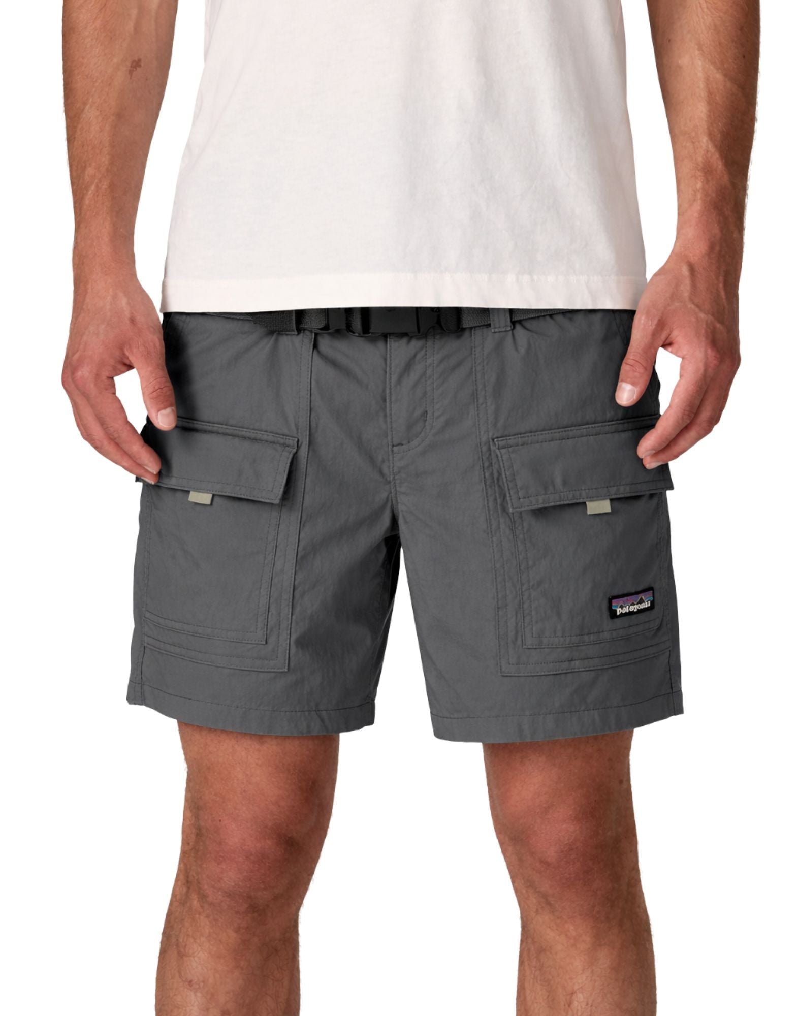 Patagonia 남성용 아웃도어 일상 반바지 6" 포지 그레이 57437 FGE FORGE GREY