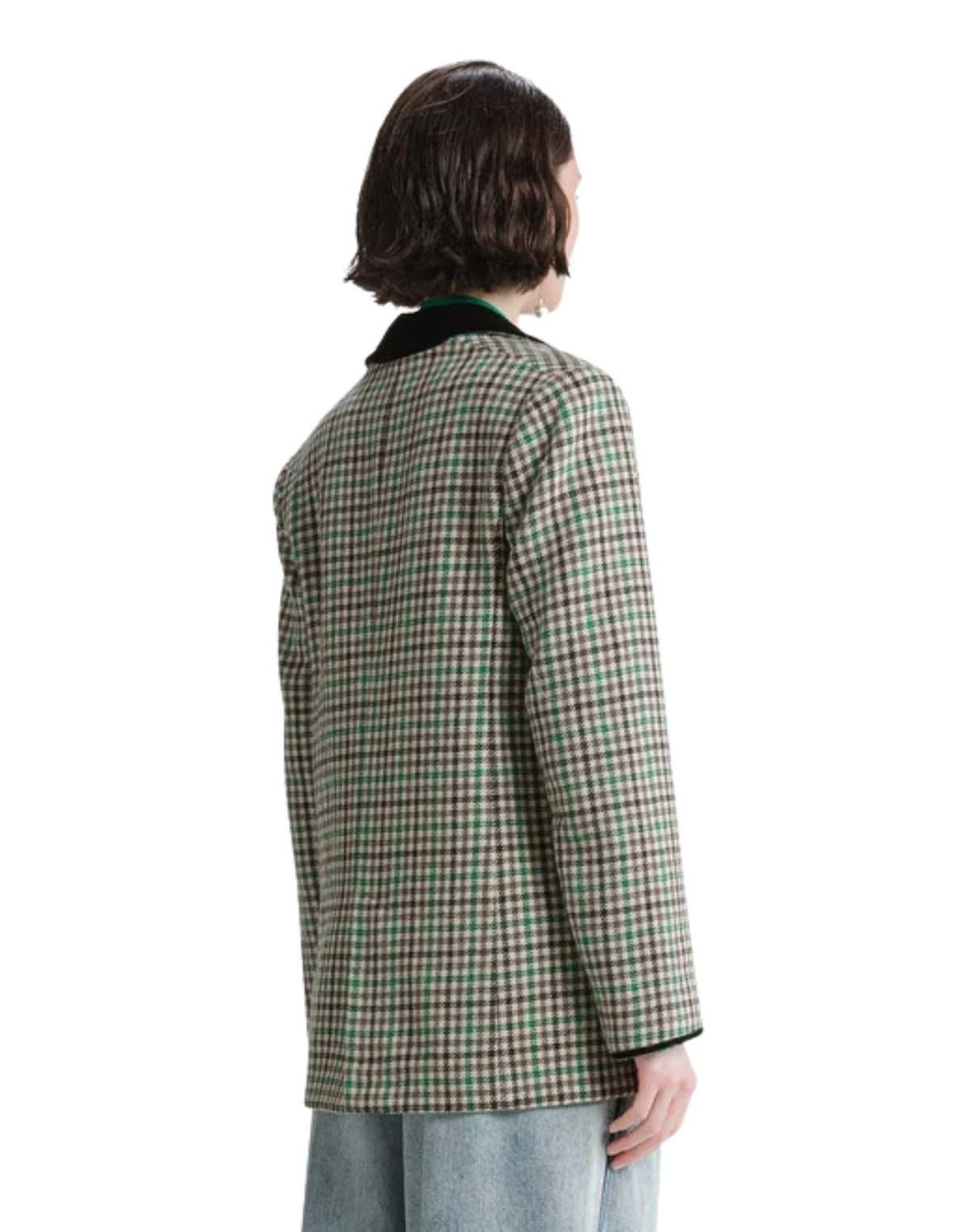 My British Check Blazer Royal