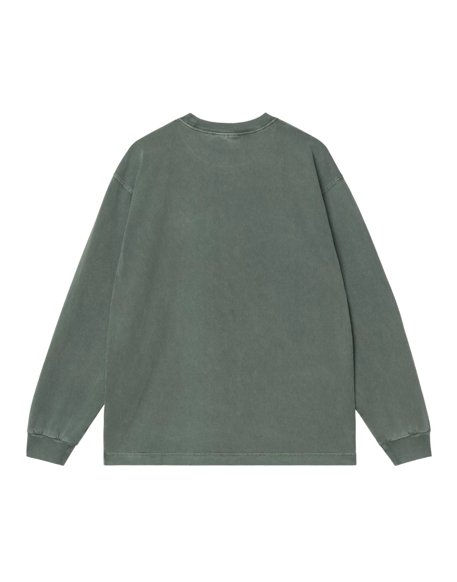 T-shirt L/S Vista « Dark Scarab », teint en pièce