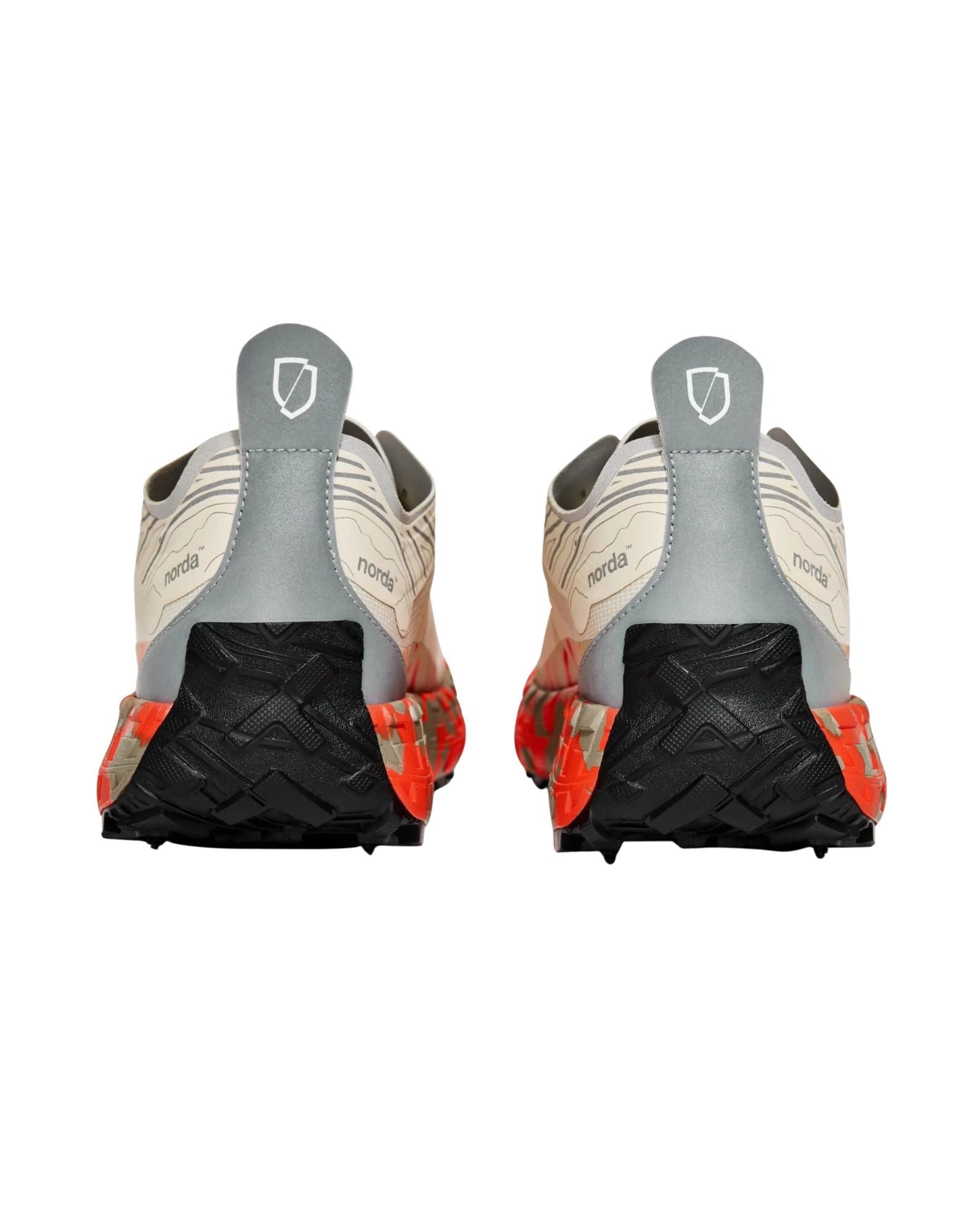 Norda 001 M RZ Edition Fireclay 남성용 트레일 러닝화 Dyneema Vibram 레드 001A-M FIRECLY