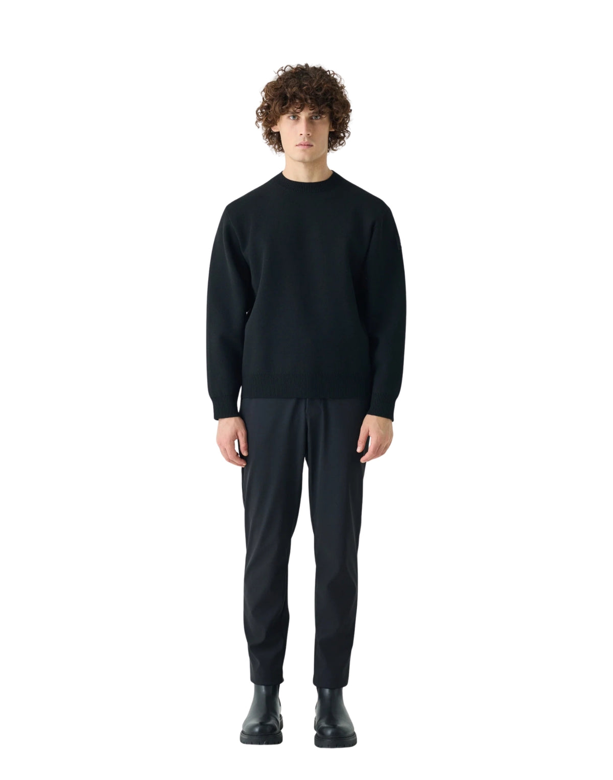 Carlos Double Sweatshirt Black/Light Grey