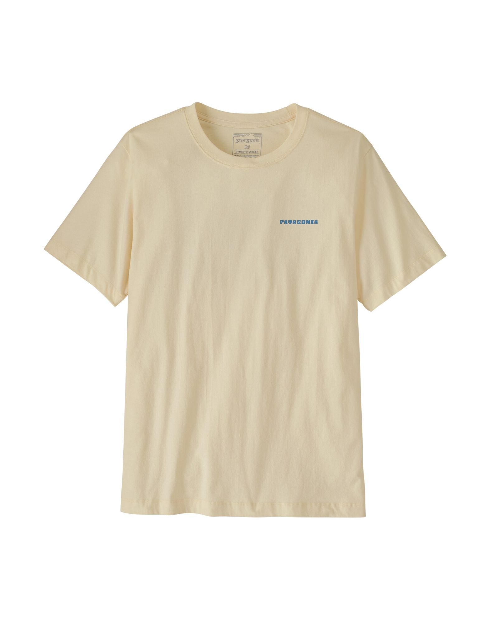 Patagonia Men’s Mother Rays T-Shirt in Cotton UDNL Graphic Tee 37845 UDNL IVORY/BLU