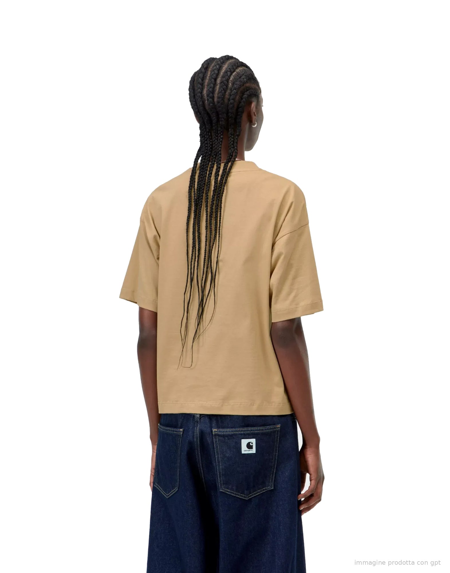 Chester T-Shirt Organic Cotton Single Jersey Dusty H Brown