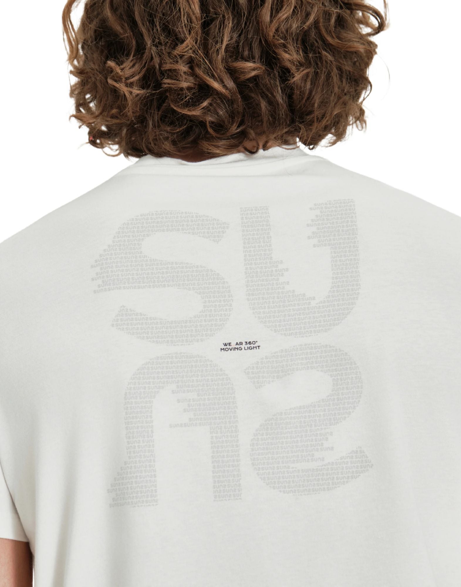 SUNS Boards Paolo Text Cotton T-Shirt Off White Men’s TSS61022U V1 OFF-WHITE