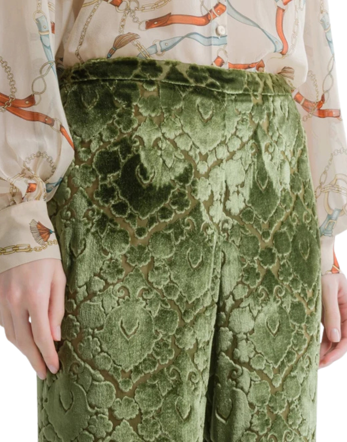 My Pants Devore Leaf