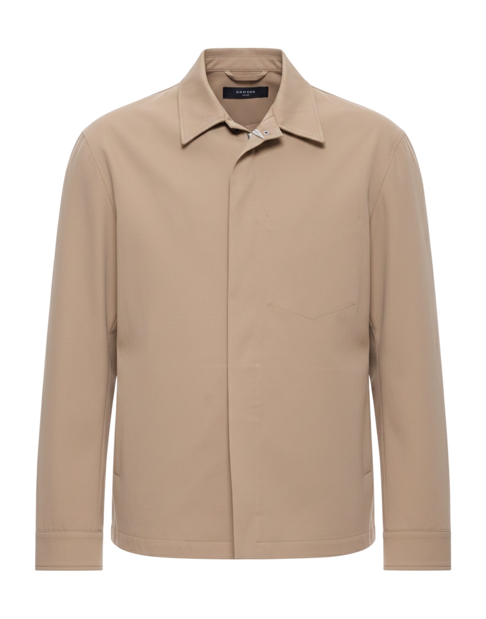 Cellar Door Men’s Beige Cotton Teo Jacket with Zip Made in Italy JC090 05 BEIGE TEO JACKET