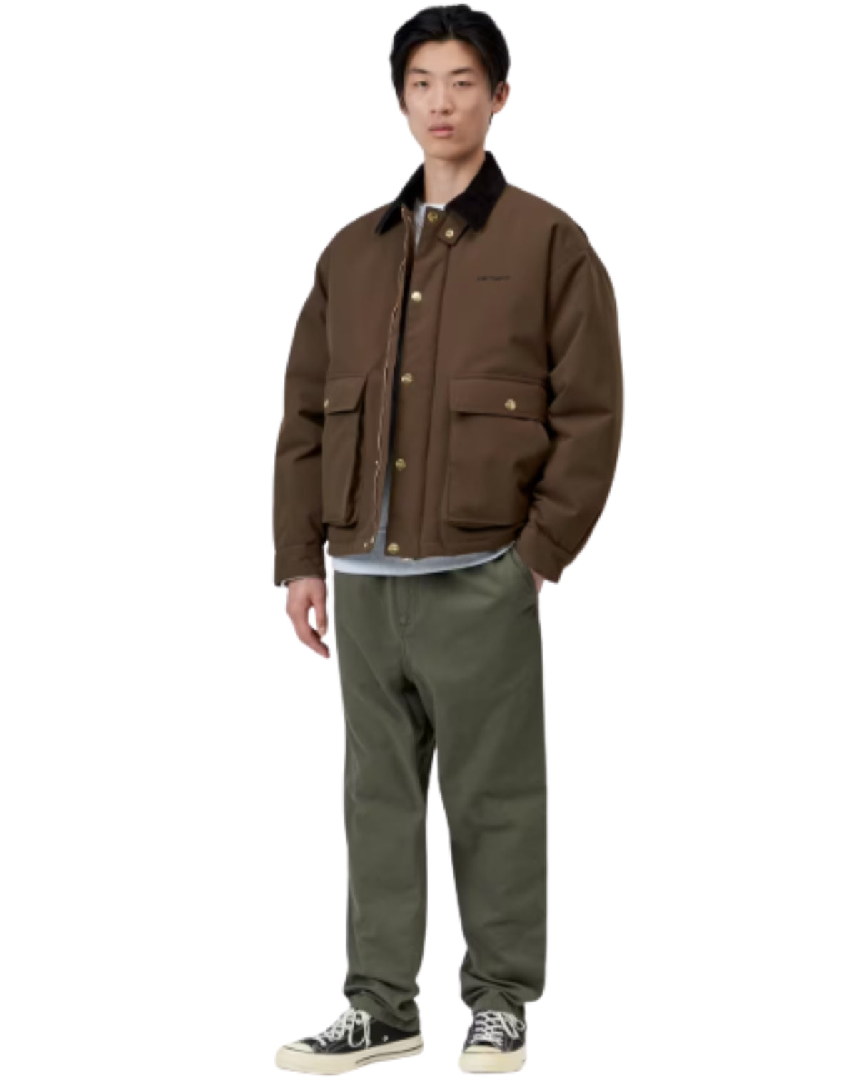 Quentin Jacket Tobacco / Black