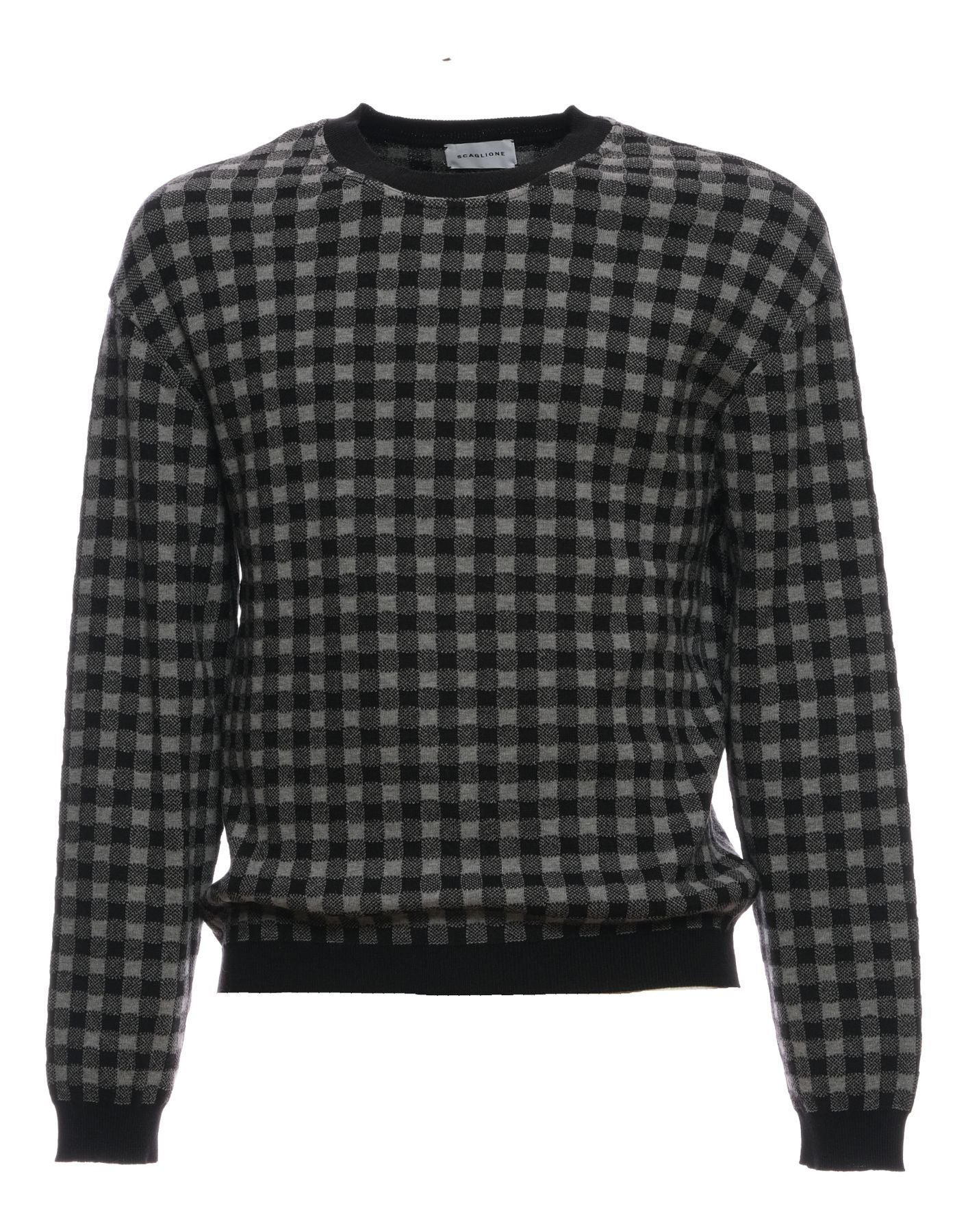 Sweater Man UFM080 162 Blackgrey SCAGLIONE
