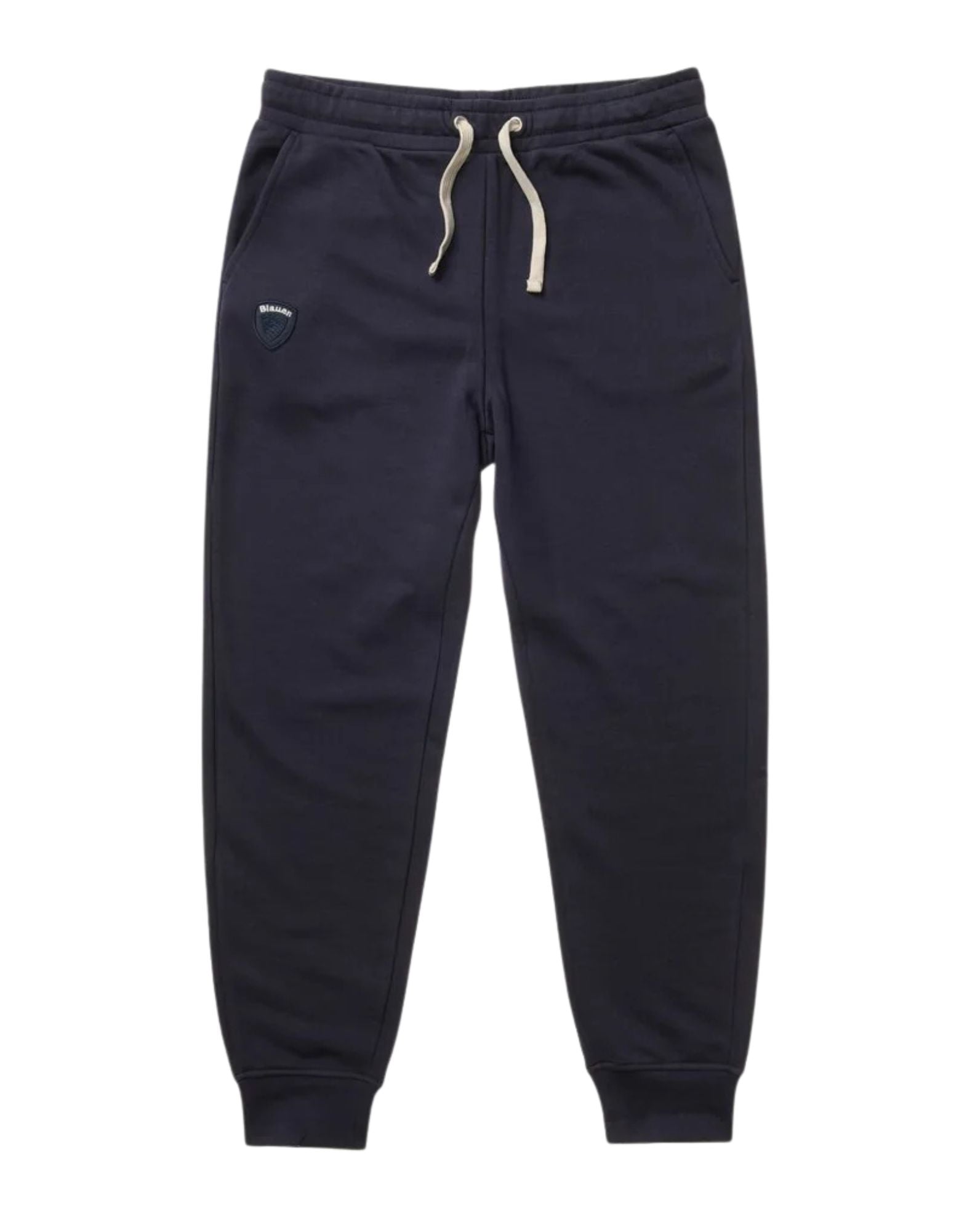 Blauer Anderson Sweatpants Sodalite Blue with Drawstring Elastic Waist and Ribbed Hem for Men 26SBLUP01245-006804 888