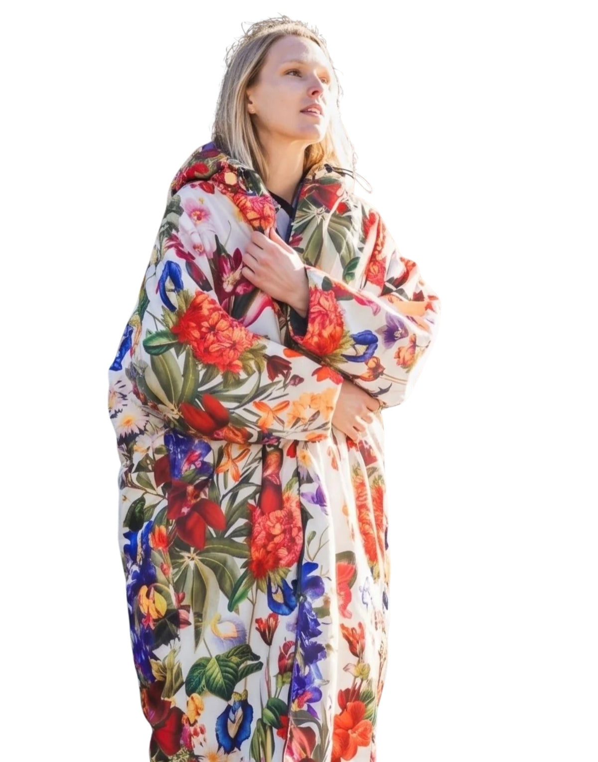 Maxi Long Coat Breeze - Floreal
