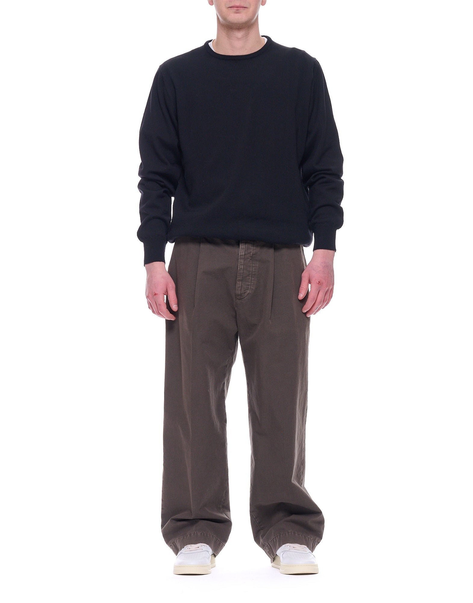 Nine in the Morning Kay Double-Pleat BrownPants Brown Herren PHL03 PHILIP CHINO KETTE