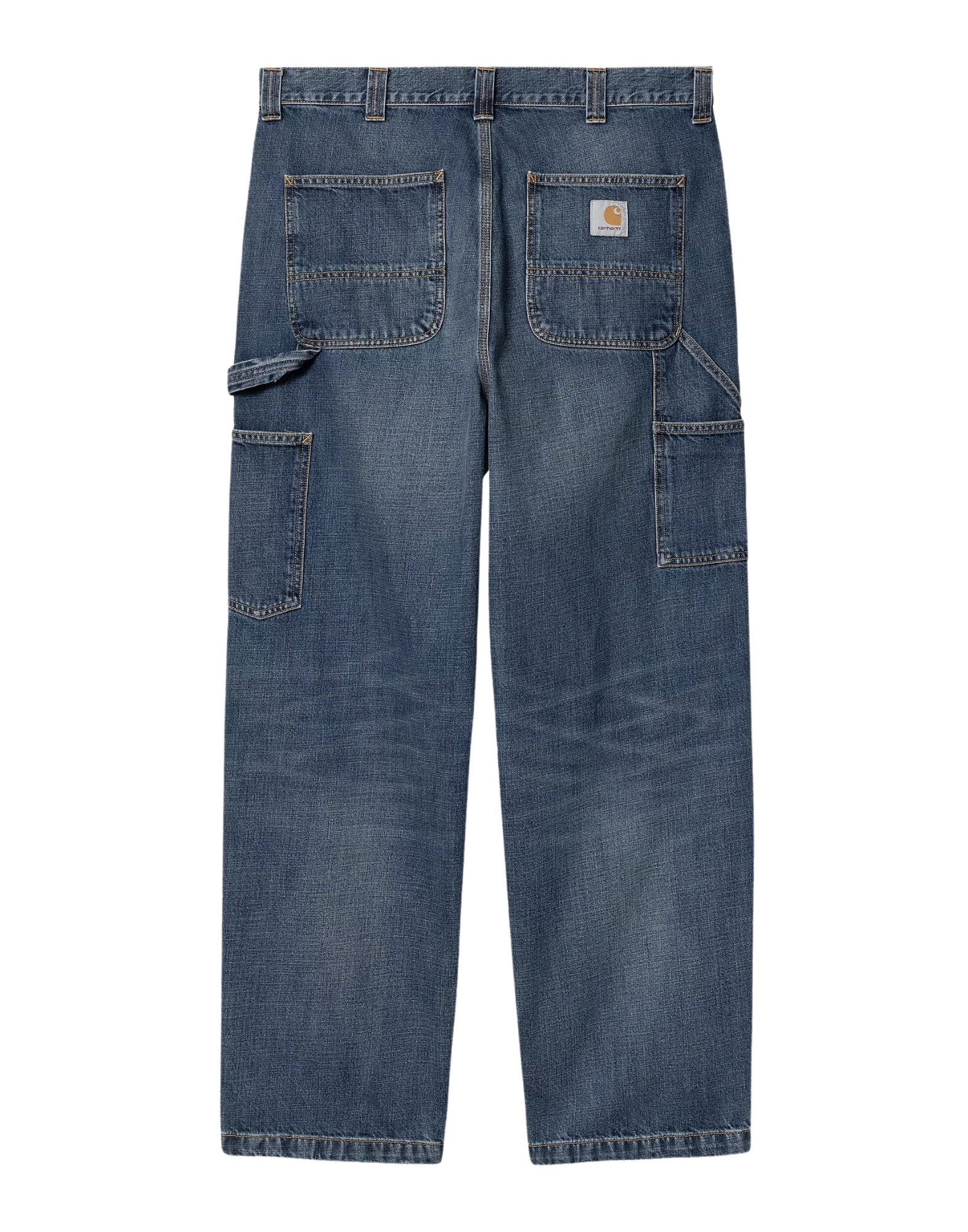Jeans Man I034871 014L OG Single Knie Blue Dark verwendet CARHARTT WIP