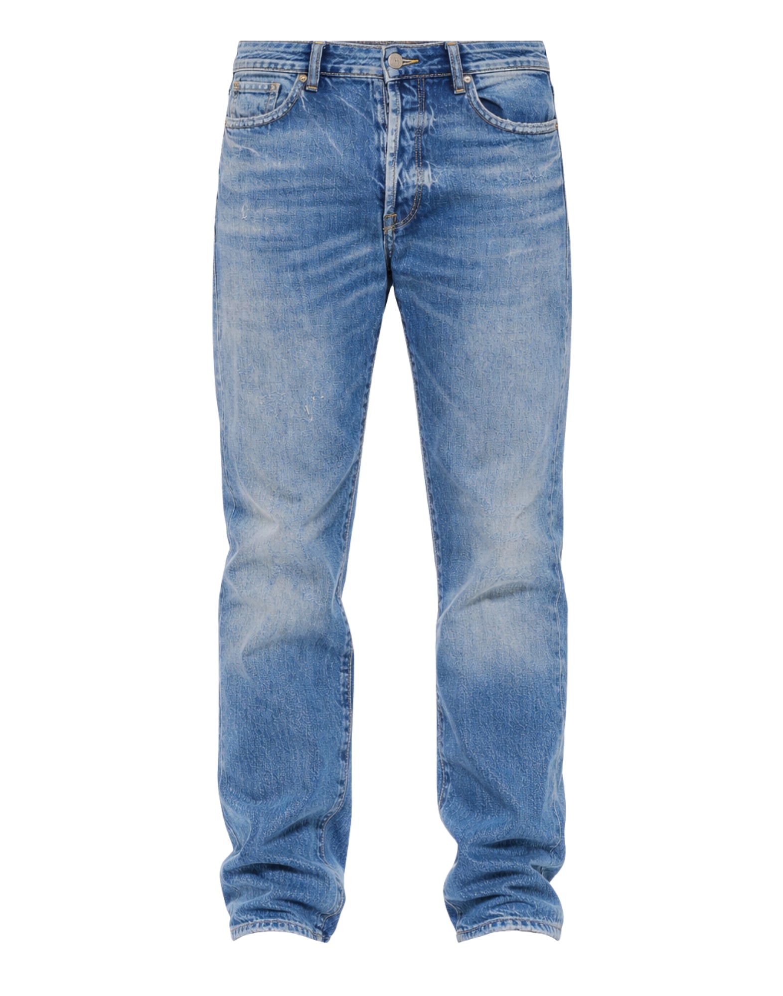 Desmore Men’s Boyfriend Jeans in Mid Blue Denim MC025CO01 REGULAR MID BLUE