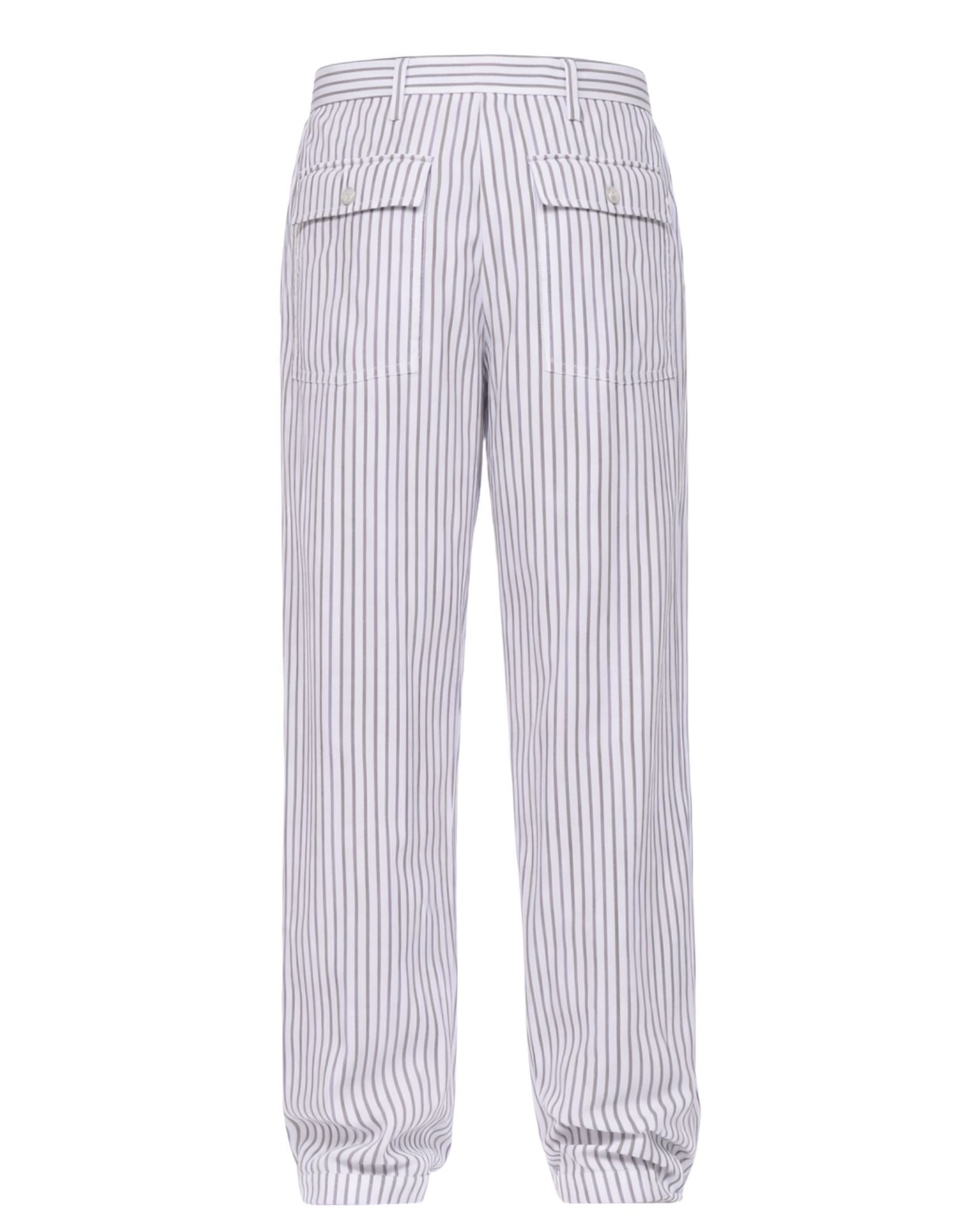 Cellar Door Zac Men’s Cotton Striped Pants Multicolor Regular Fit Made in Italy 110656BL C319 101 ZAC UOMO