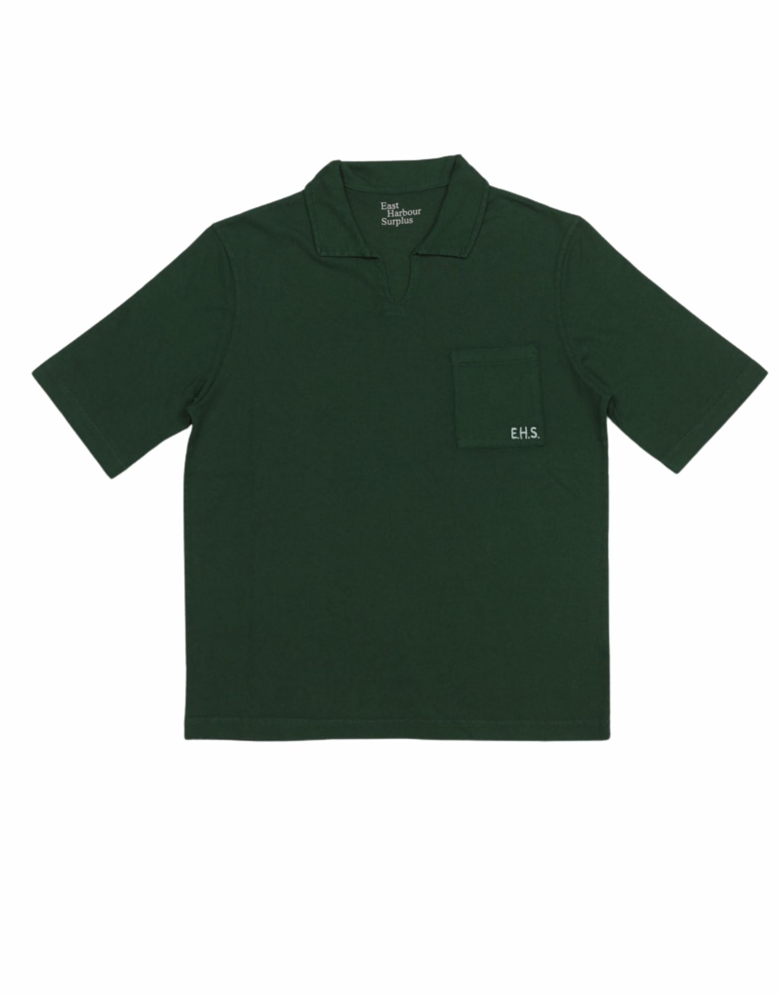 Camicia East Harbour Surplus Ford 099 in cotone Verde da Uomo Made in Italy FORD 99 VERDE