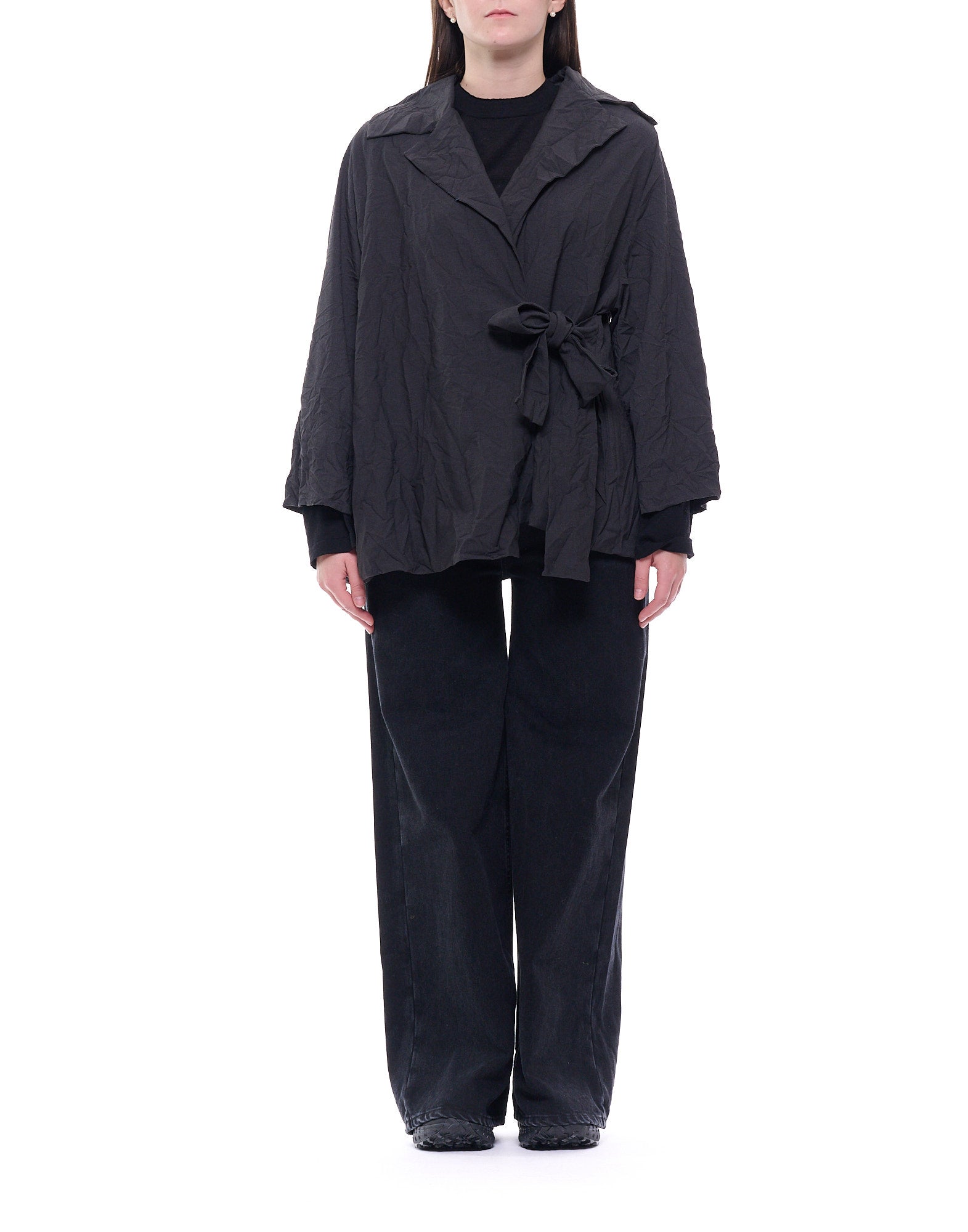 U702 CK18 CAPE JACKET - Giacche - Maria Calderara