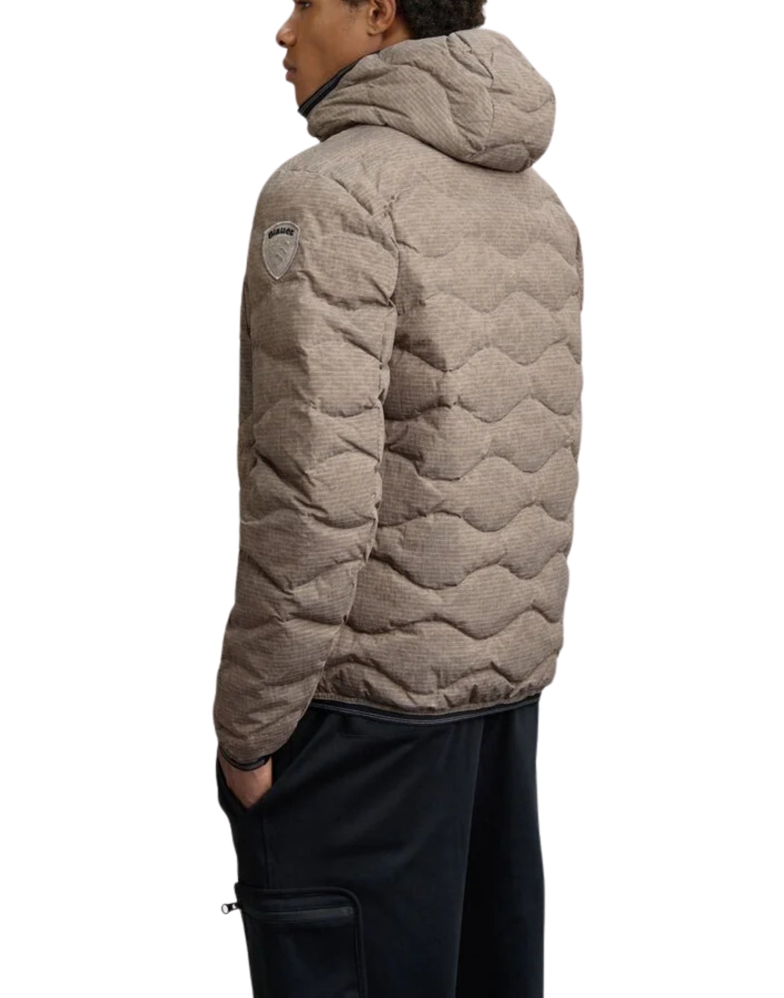 3074-7314 341 WAVE LONTRA DOWN COAT - Giacche - Blauer
