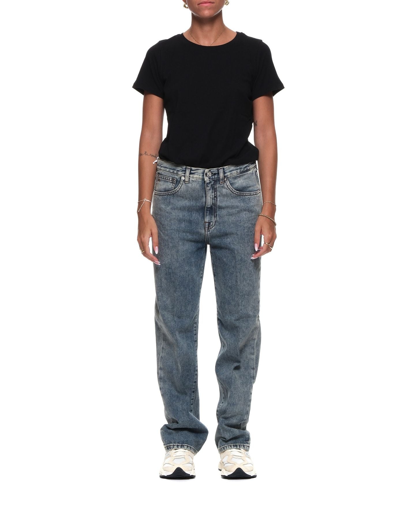 Jeans femme NAT02 NATALIE 02 bleu  NINE:INTHE:MORNING
