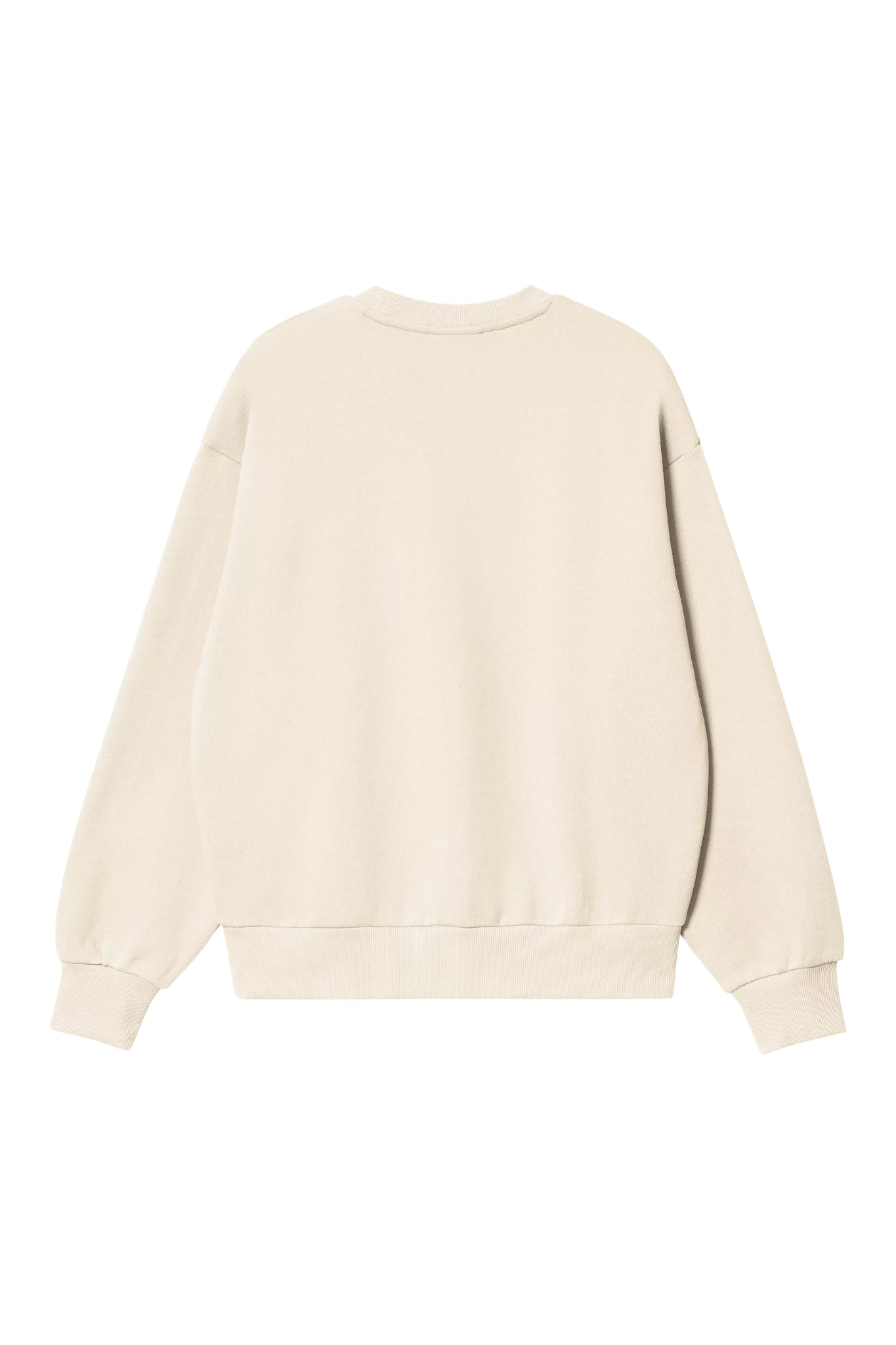 Sweatshirt woman I032643 39YXX CASEY SWEATSHIRT COTTON SILVER CARHARTT WIP
