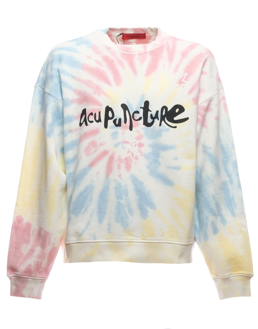 Sweatshirt for man ACUPUNCTURE T21M30280099 TIE DYE MULTICOLOR