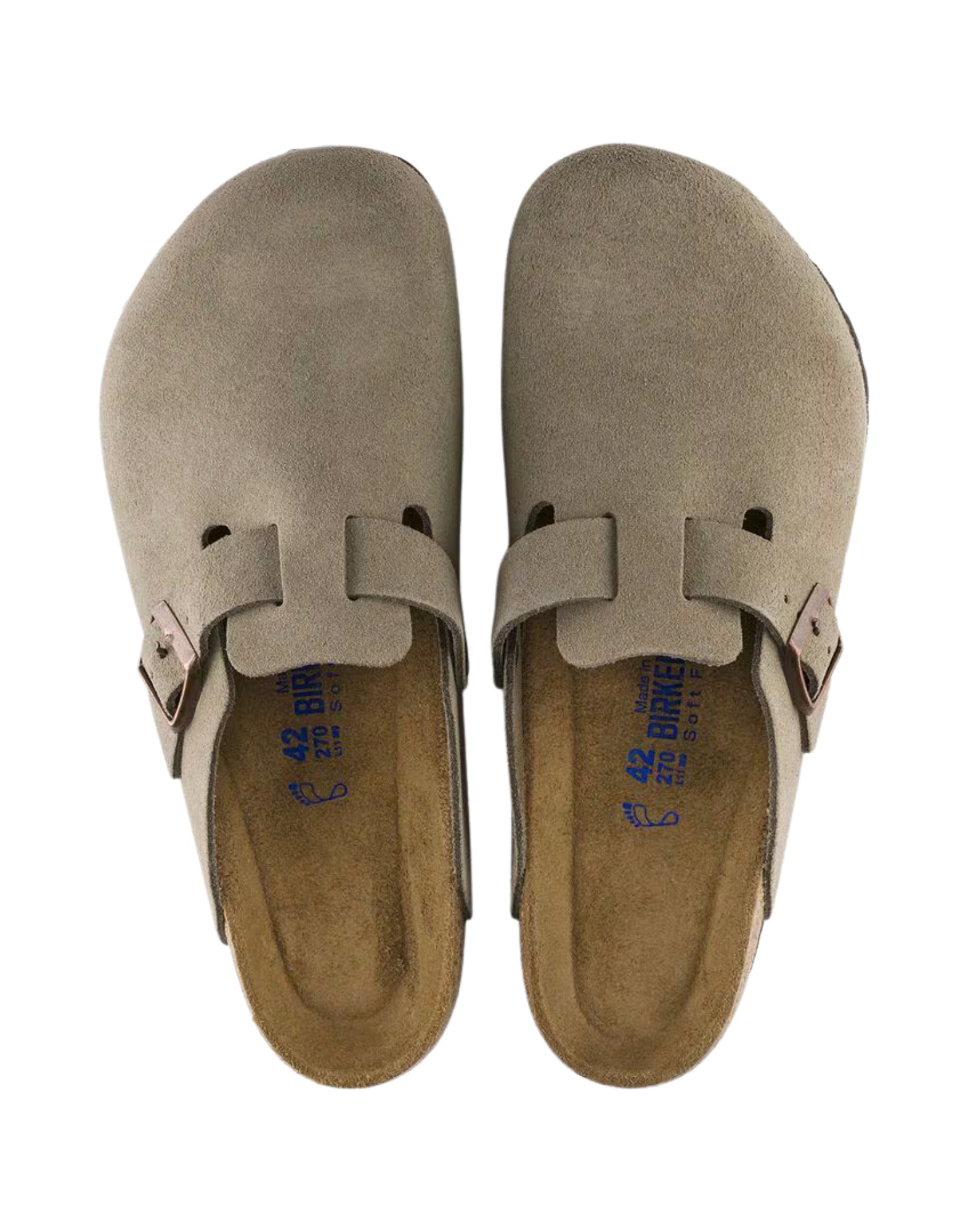 Shoes man 0560773 TAUPE BOSTON BS BIRKENSTOCK