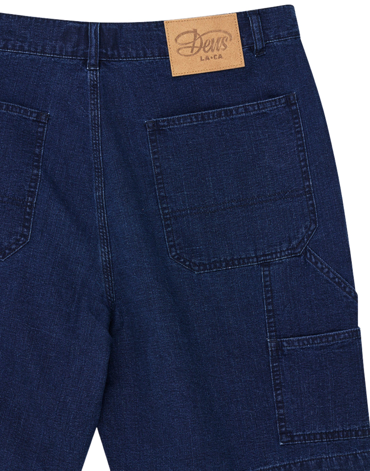 Deus Ex Machina Großer Chambray Short Baumwolle Indigo Herren D261MWK102 INDIGO