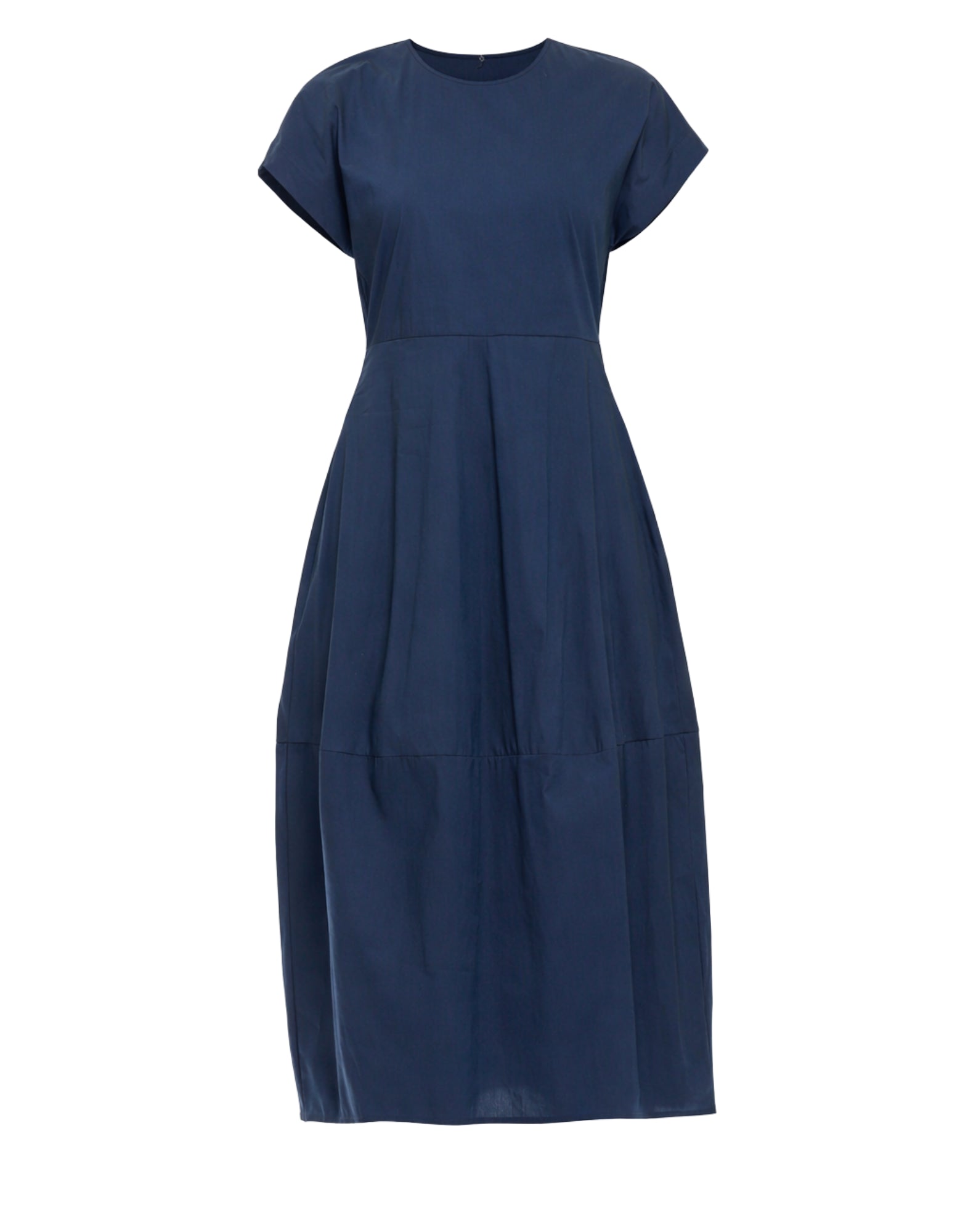 Meimeij Women’s Long Dress in Comet Cotton Blend with Crew Neck E6/I/M6EB12 880 COMET