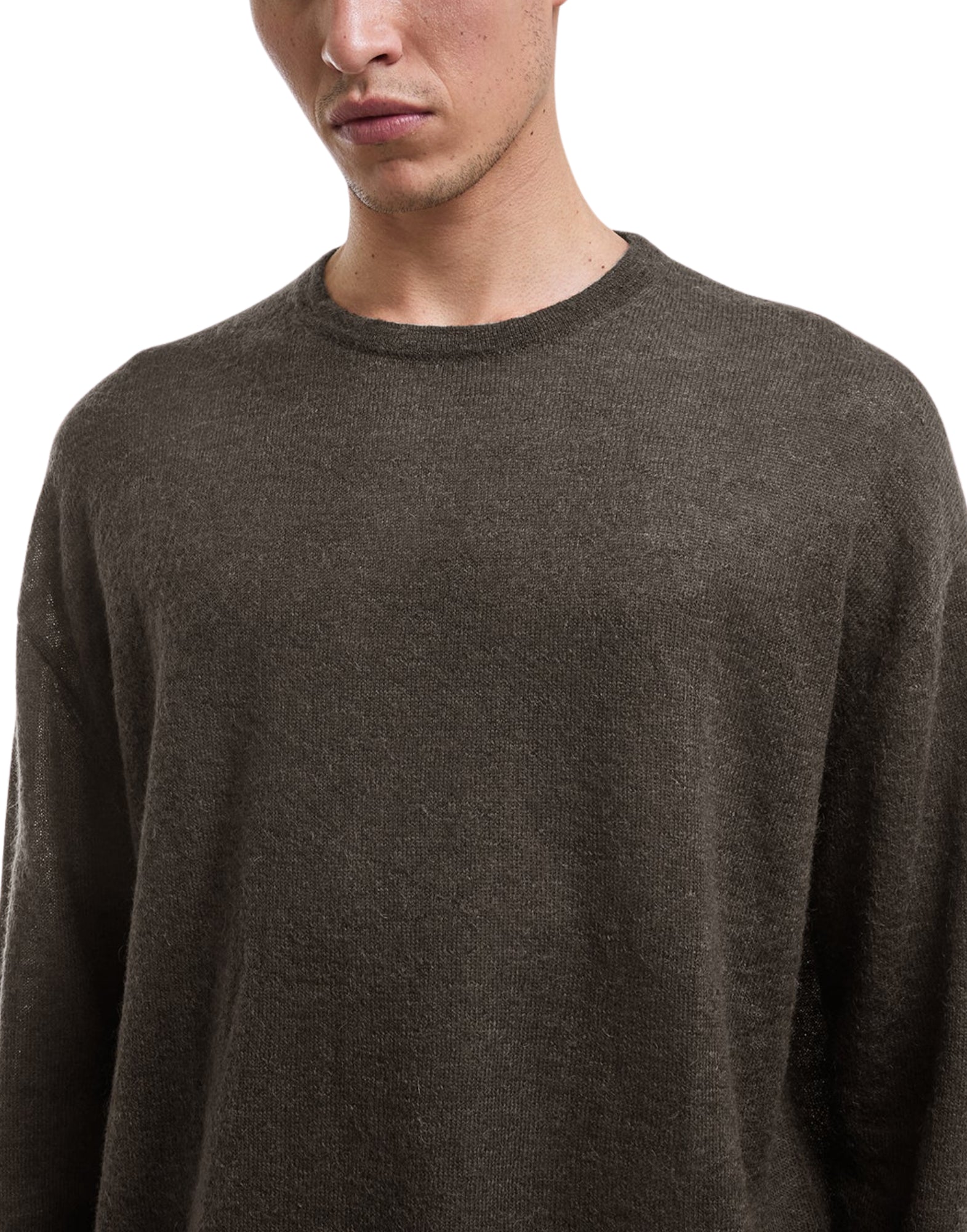 I698 0808 TAUPE SWEATER FIUMARA - Maglieria - Hevo