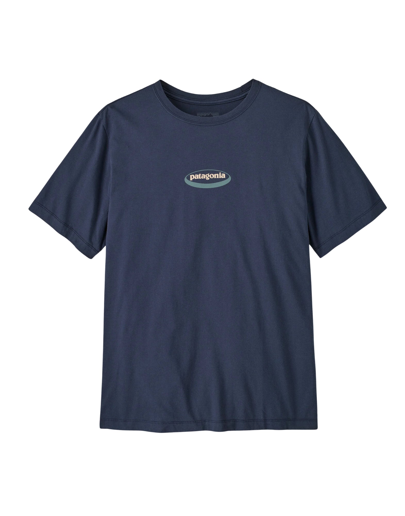 Patagonia 95 Oval Logo T-Shirt New Navy Kaleido Men’s 37847 NNKO