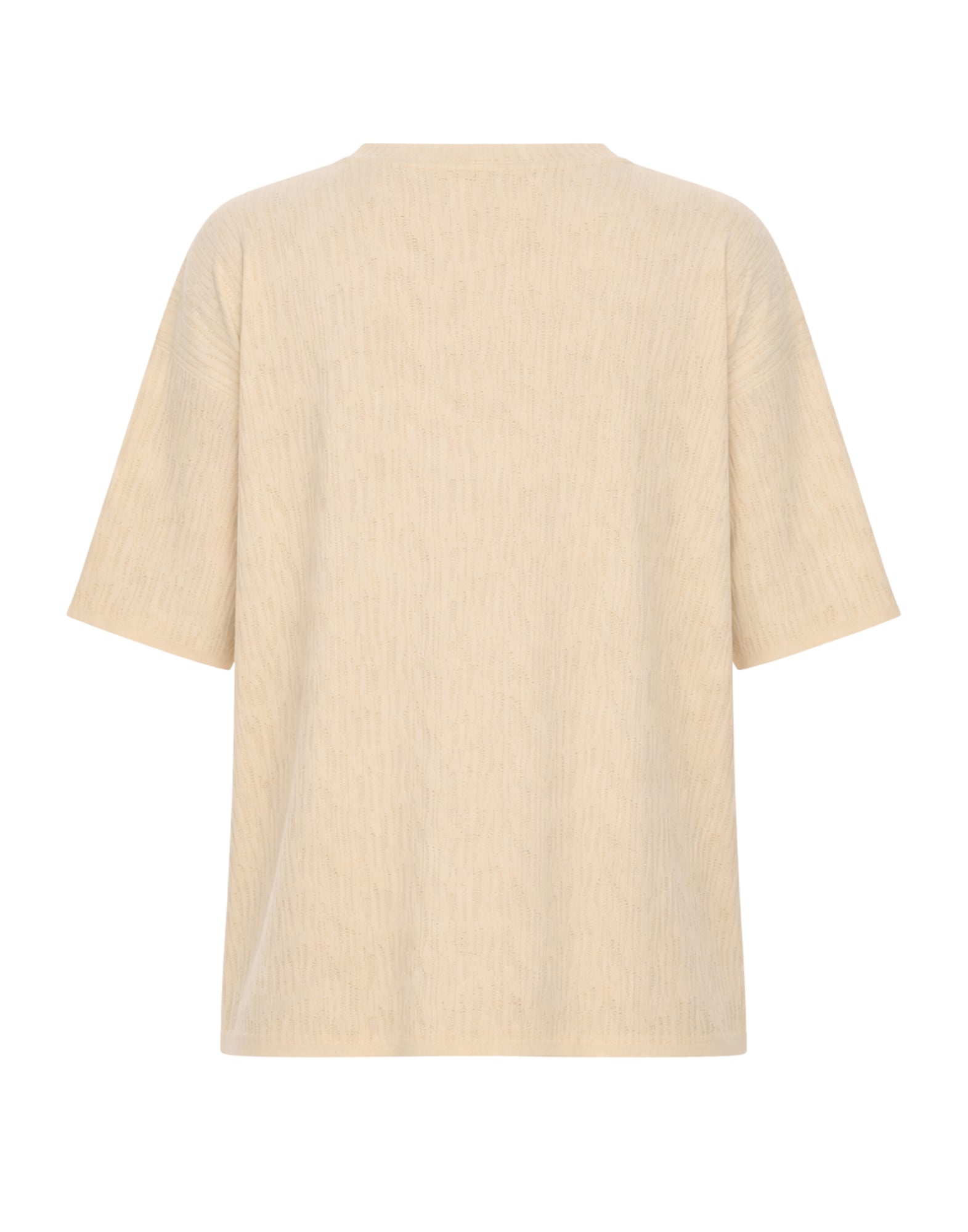 Atomofactory Men’s Ivory T-Shirt Relaxed Fit PE25AFU21 AVORIO