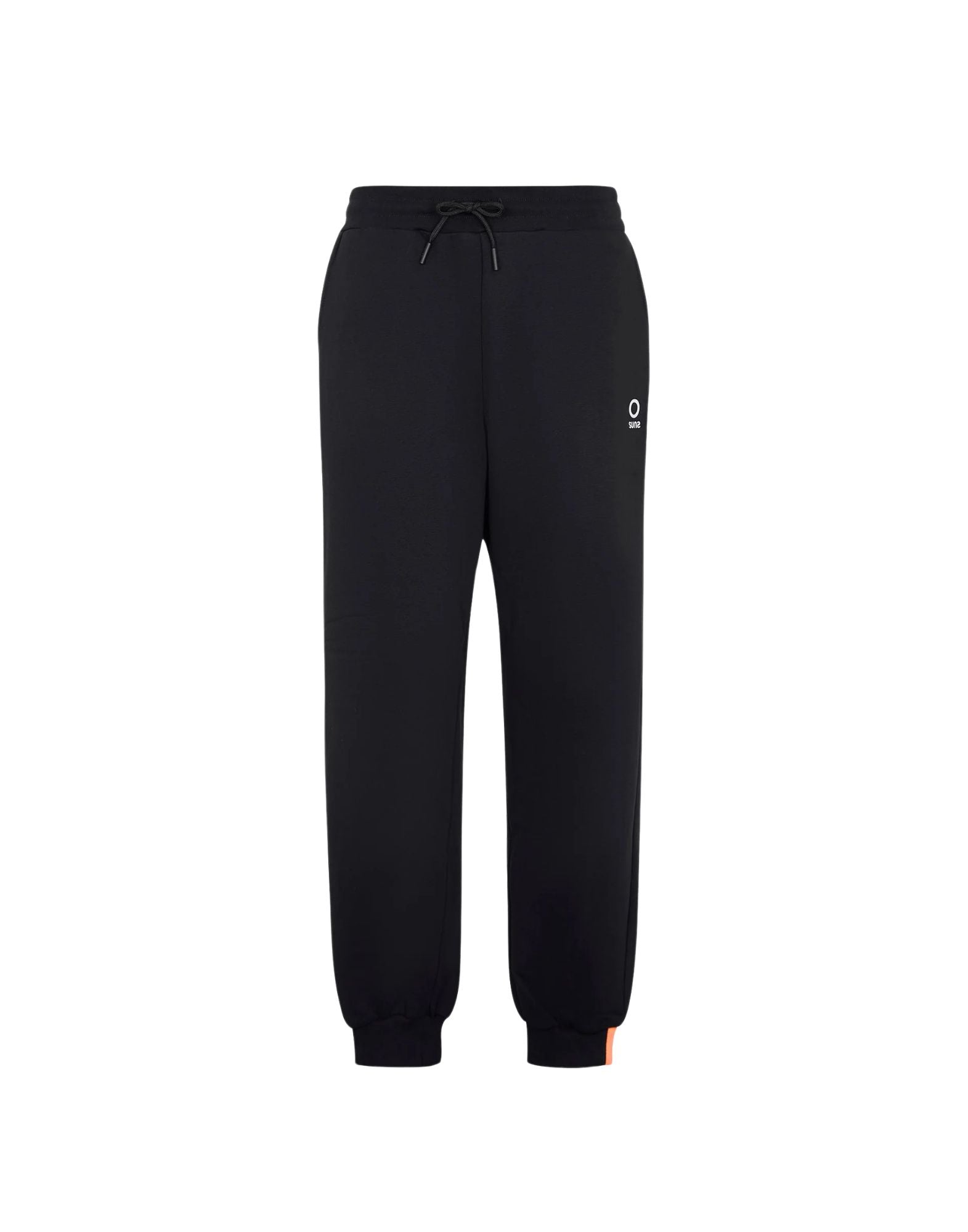 SUNS Alessandro Tag Trousers in Technical Cotton Black for Men PFS61002U V3 BLACK