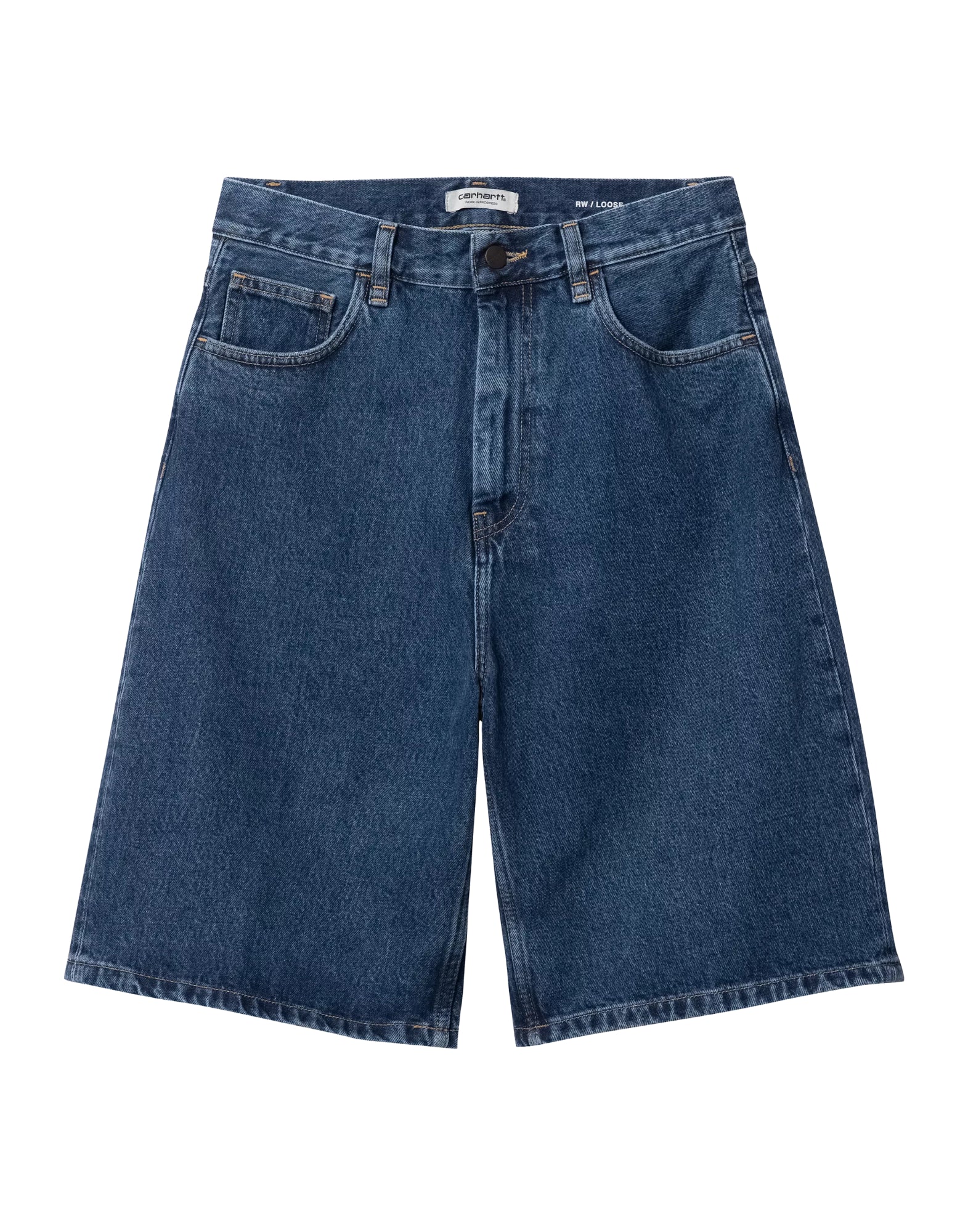 반바지 여자 i031919 0106 브랜든 블루 스톤 세탁 CARHARTT WIP