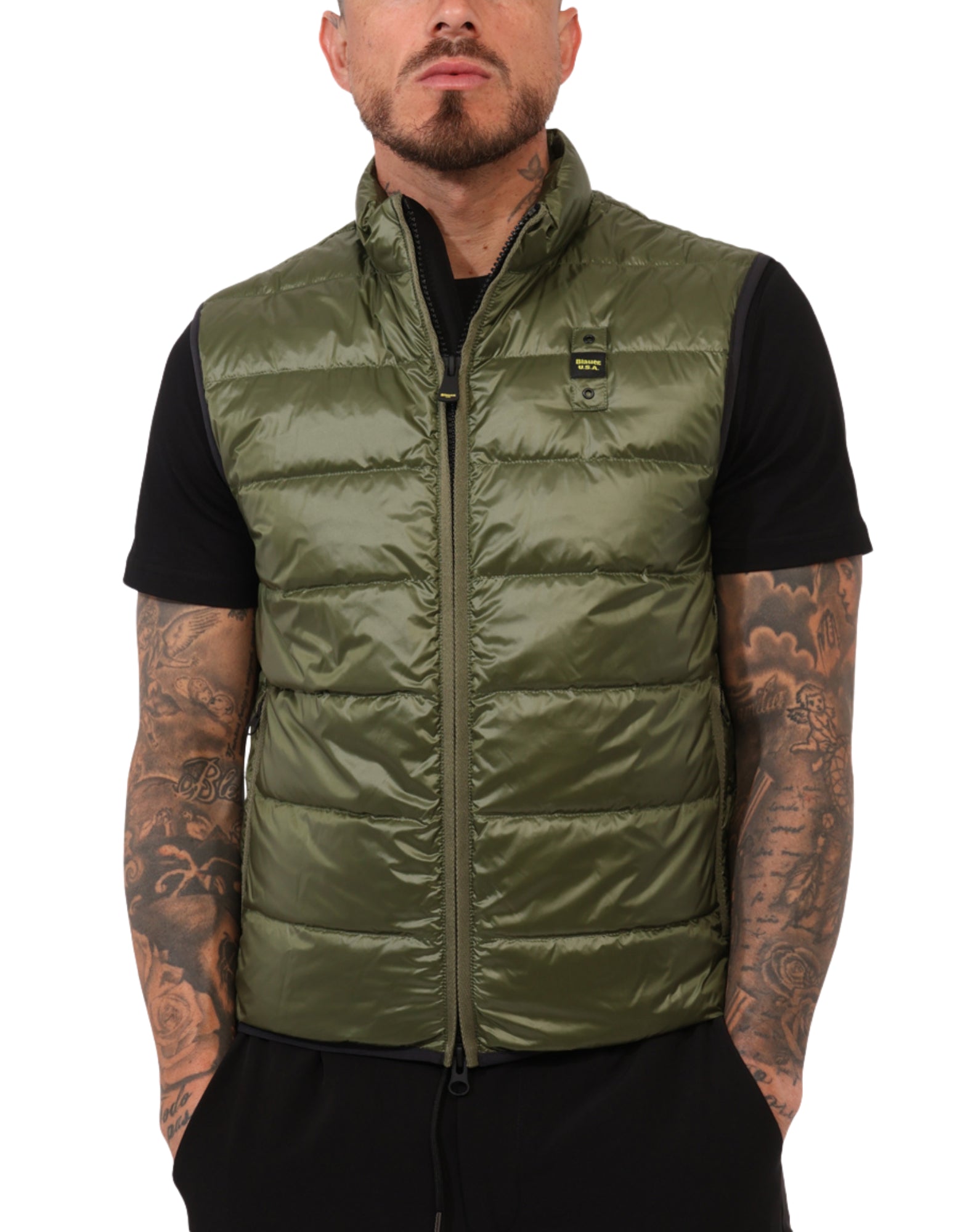 Vest man 25SBLUX03226 006719 647 Blauer