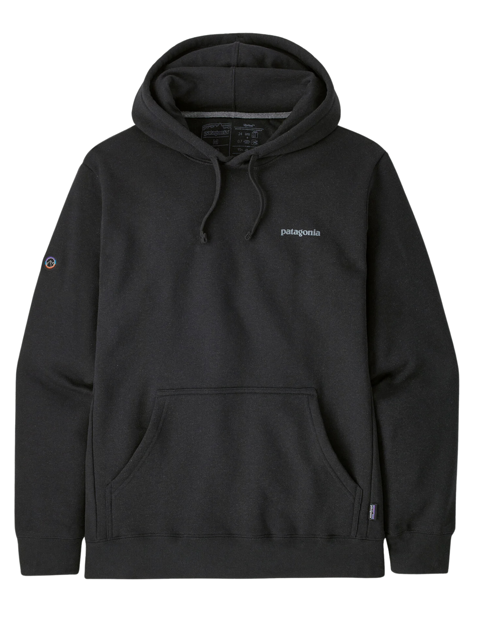 Fitz Roy Icon Uprisal Hoody Ink Black
