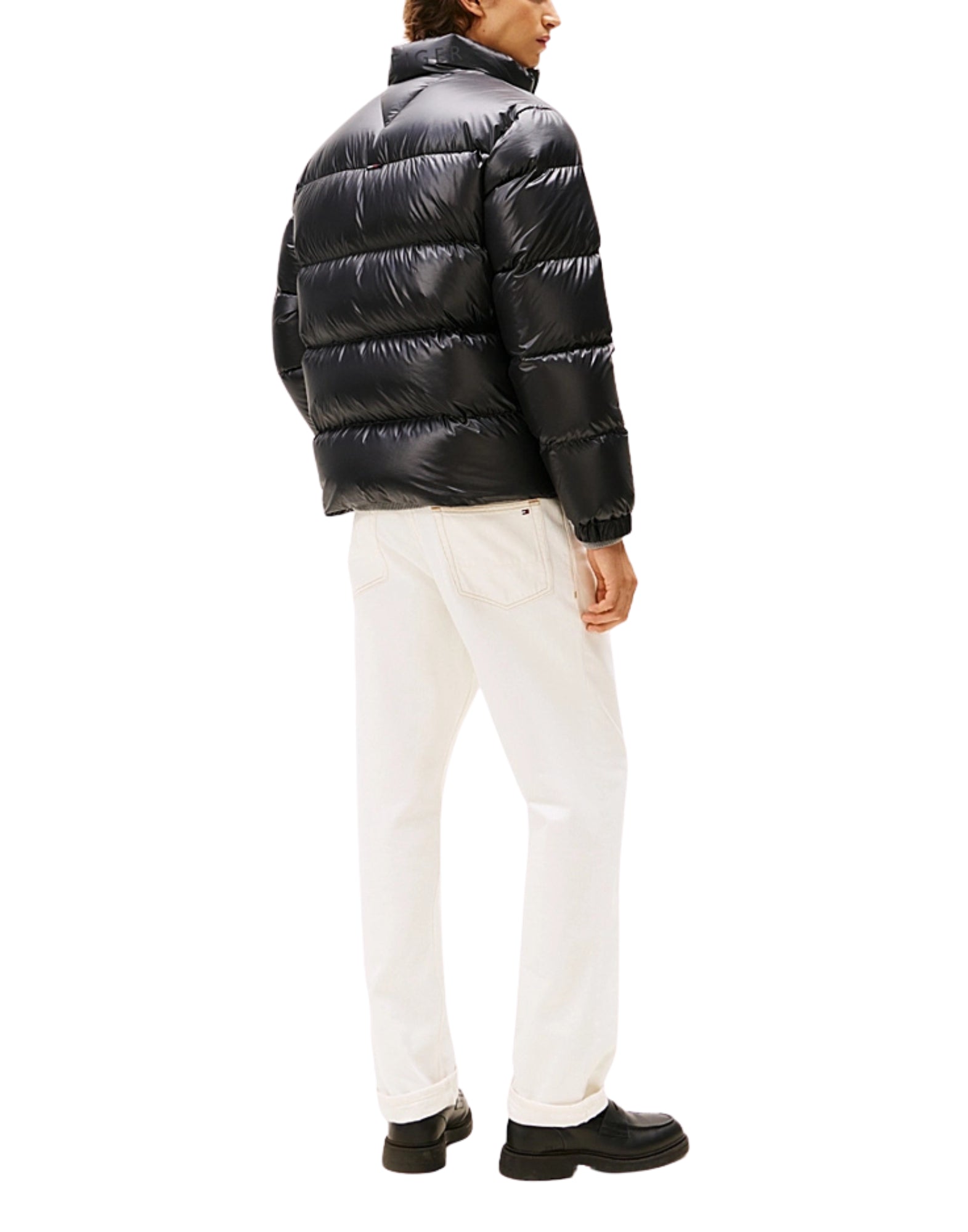 40617 BDS BLACK SHYNY DOWN JACKET - Giacche - TOMMY HILFIGER