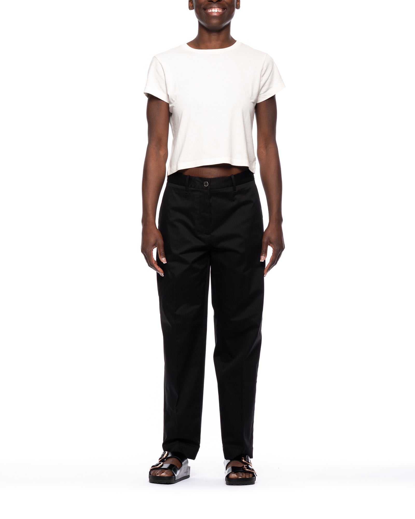 Pantalon femme tme09 heure p01 Nero NINE:INTHE:MORNING
