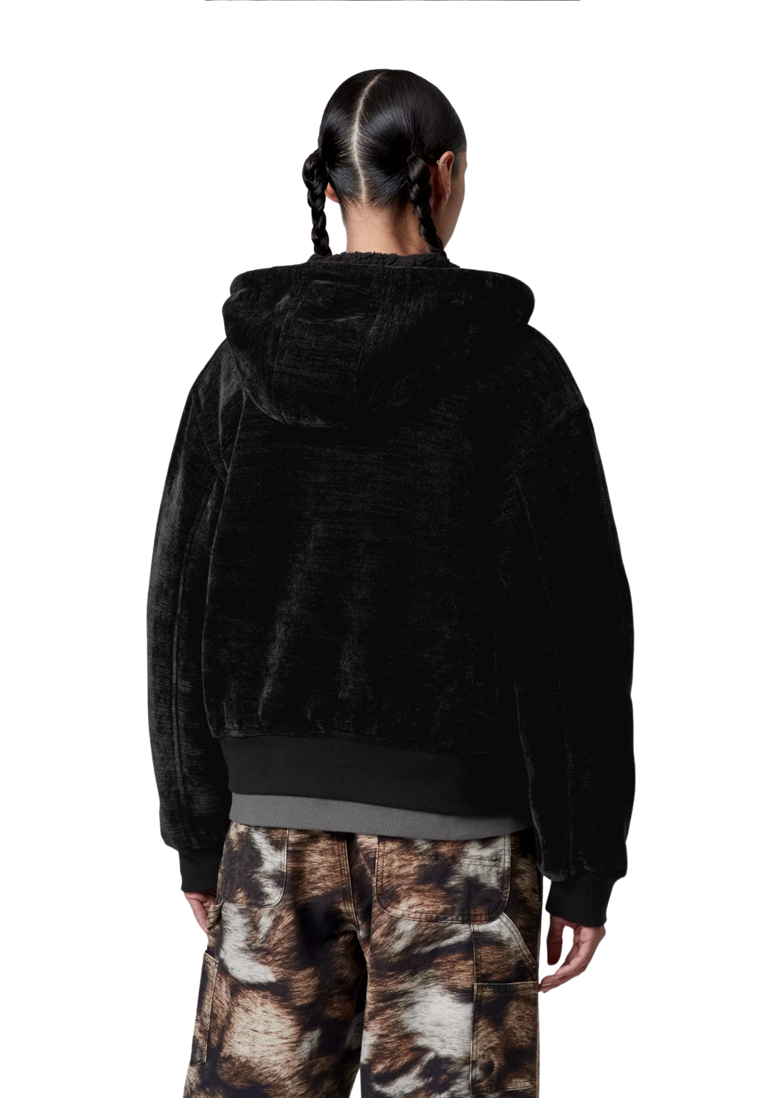 I033905 89XX SCHWARZE SWEATJACKE OG ACTIVE - Giacche - CARHARTT WIP