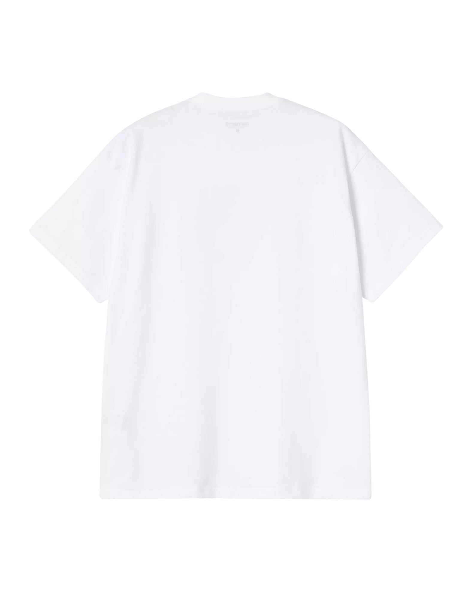 Carhartt WIP S/S Barbwire C T-Shirt – White Cotton Graphic Tee I036237 02.XX