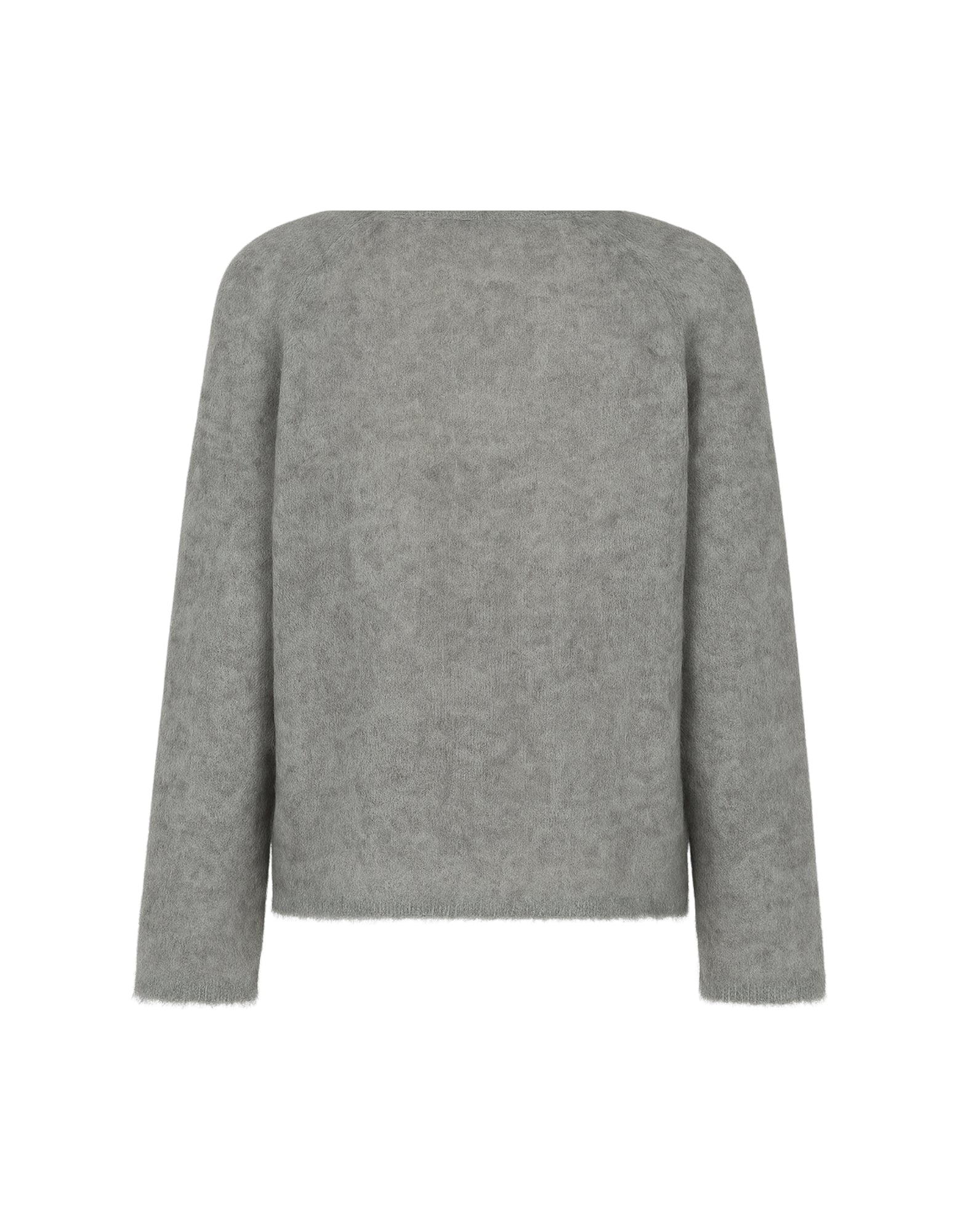 14439 MY KNIT GREY MELANGE - Maglieria - FORTE_FORTE