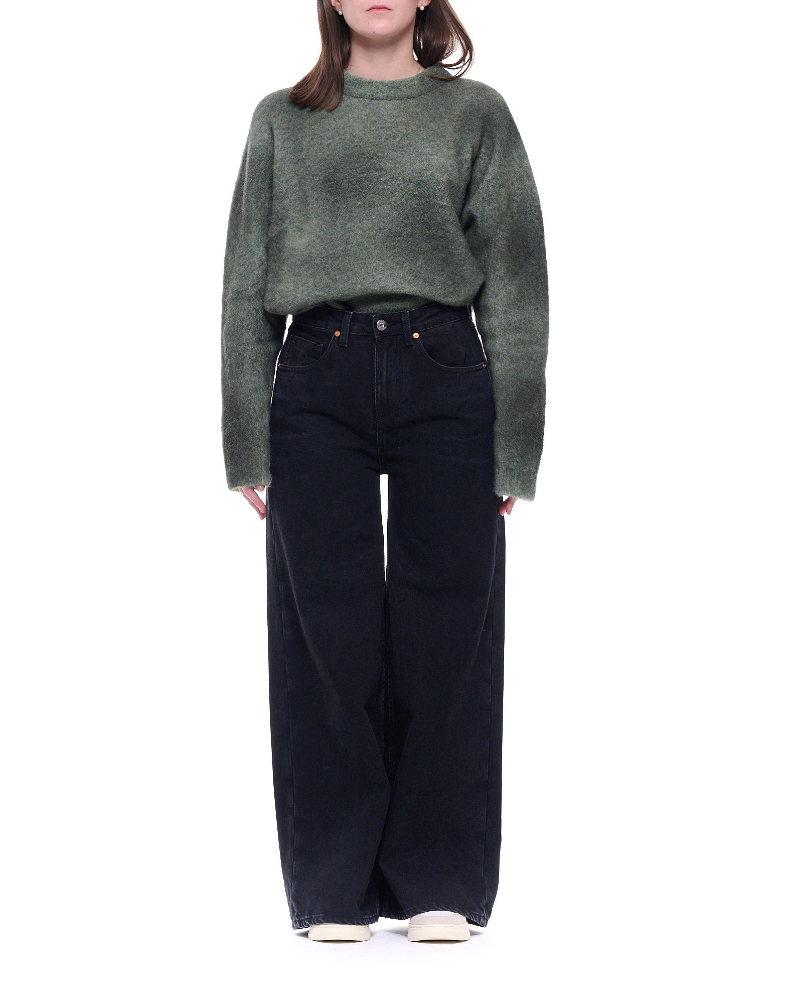 BELLA COAL BLACK JEANS - Jeans - Tenue