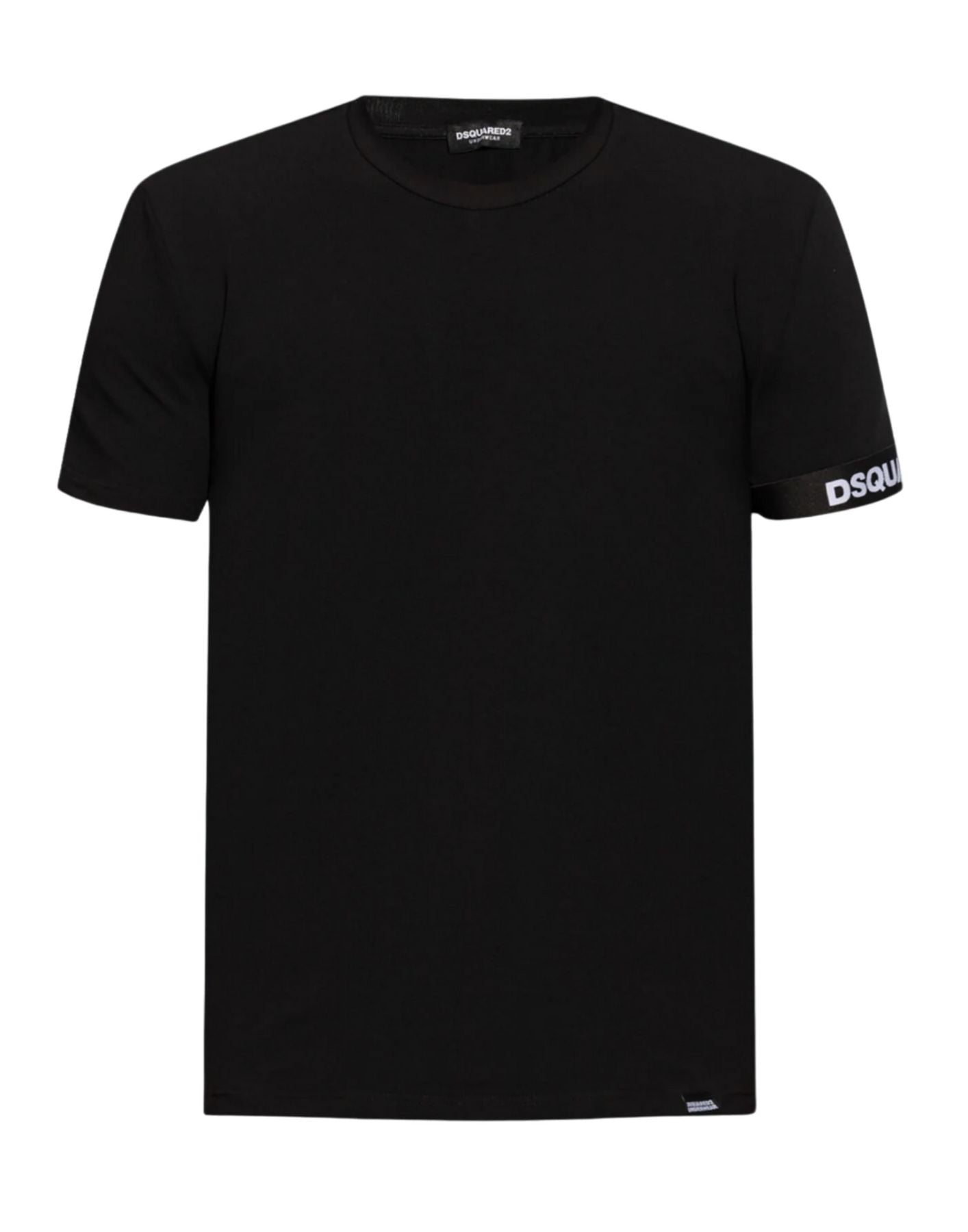 T-Shirt Man D9M3S5460 001 Schwarz DSQUARED2