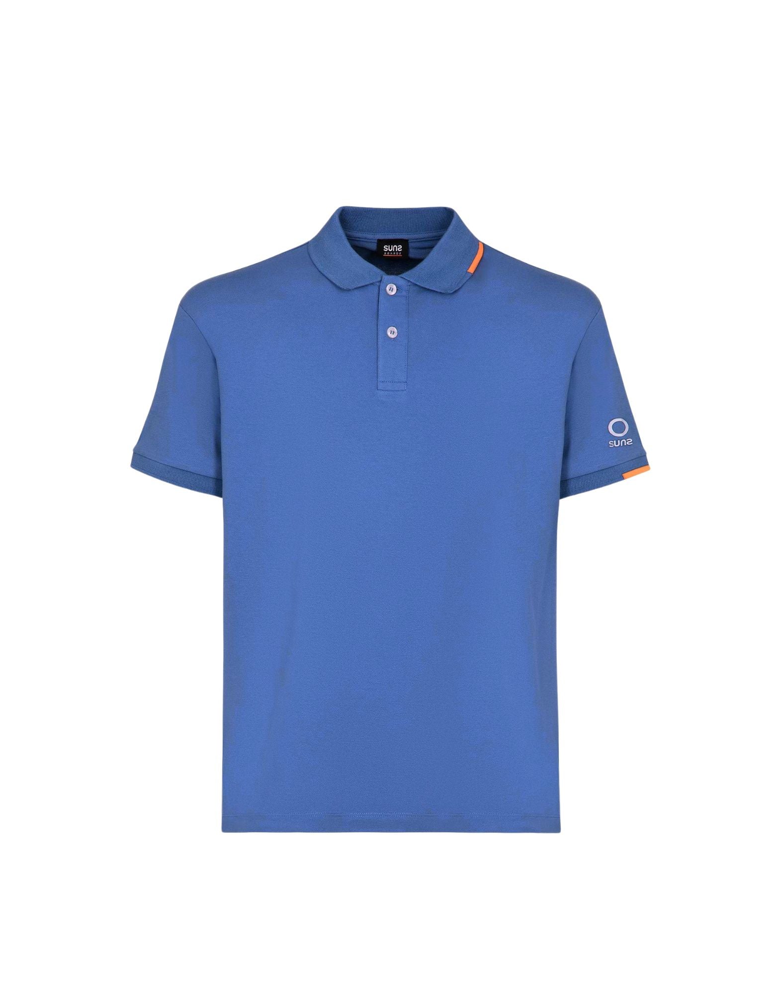 SUNS Federico Tag Men’s Stretch Piqué Polo Shirt Avion PLS61008U V1 AVION