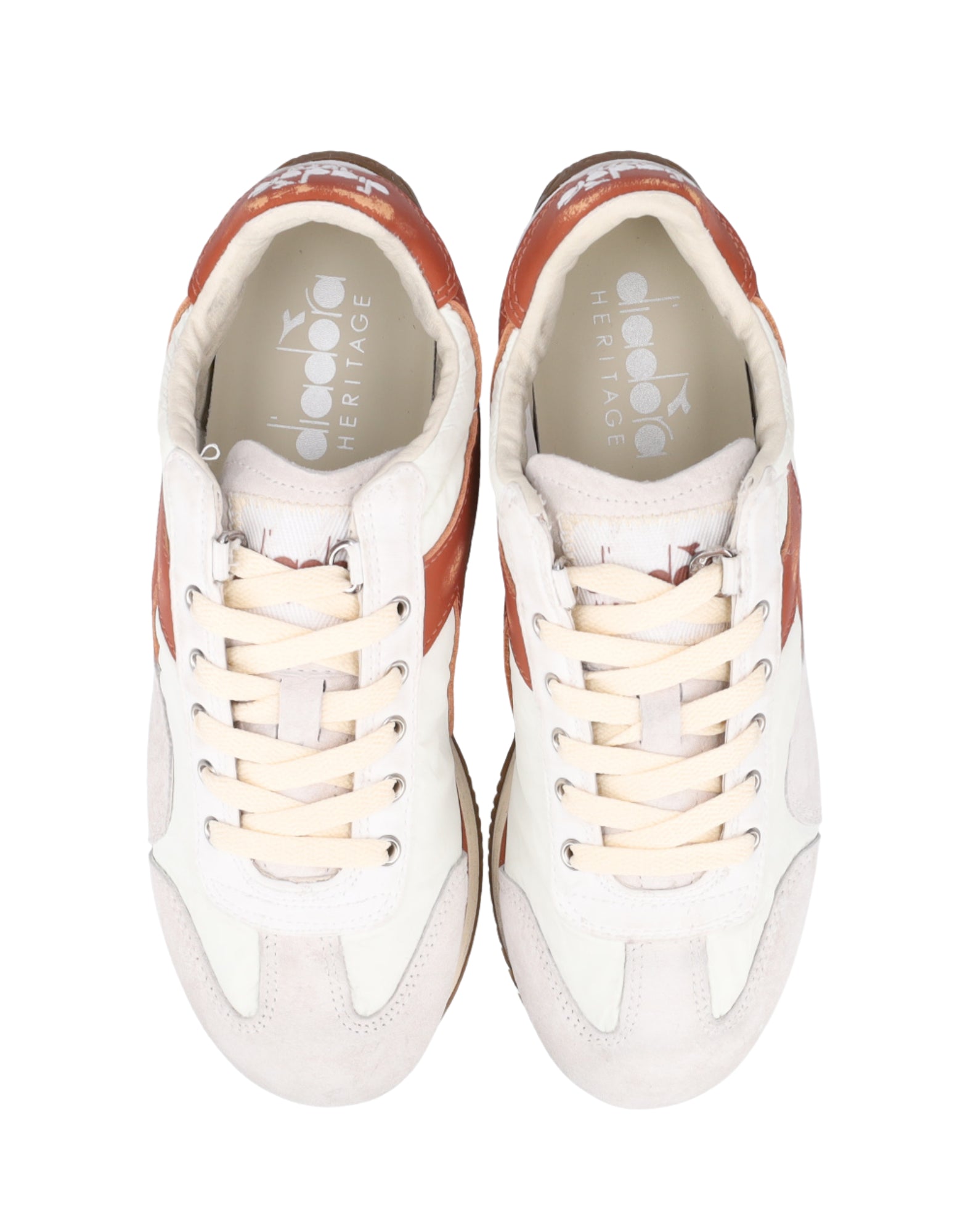 Diadora Equipe Vela SW Nylon & Suede Sneakers White 20006 – Man's 201.182806 01 20006 MAN