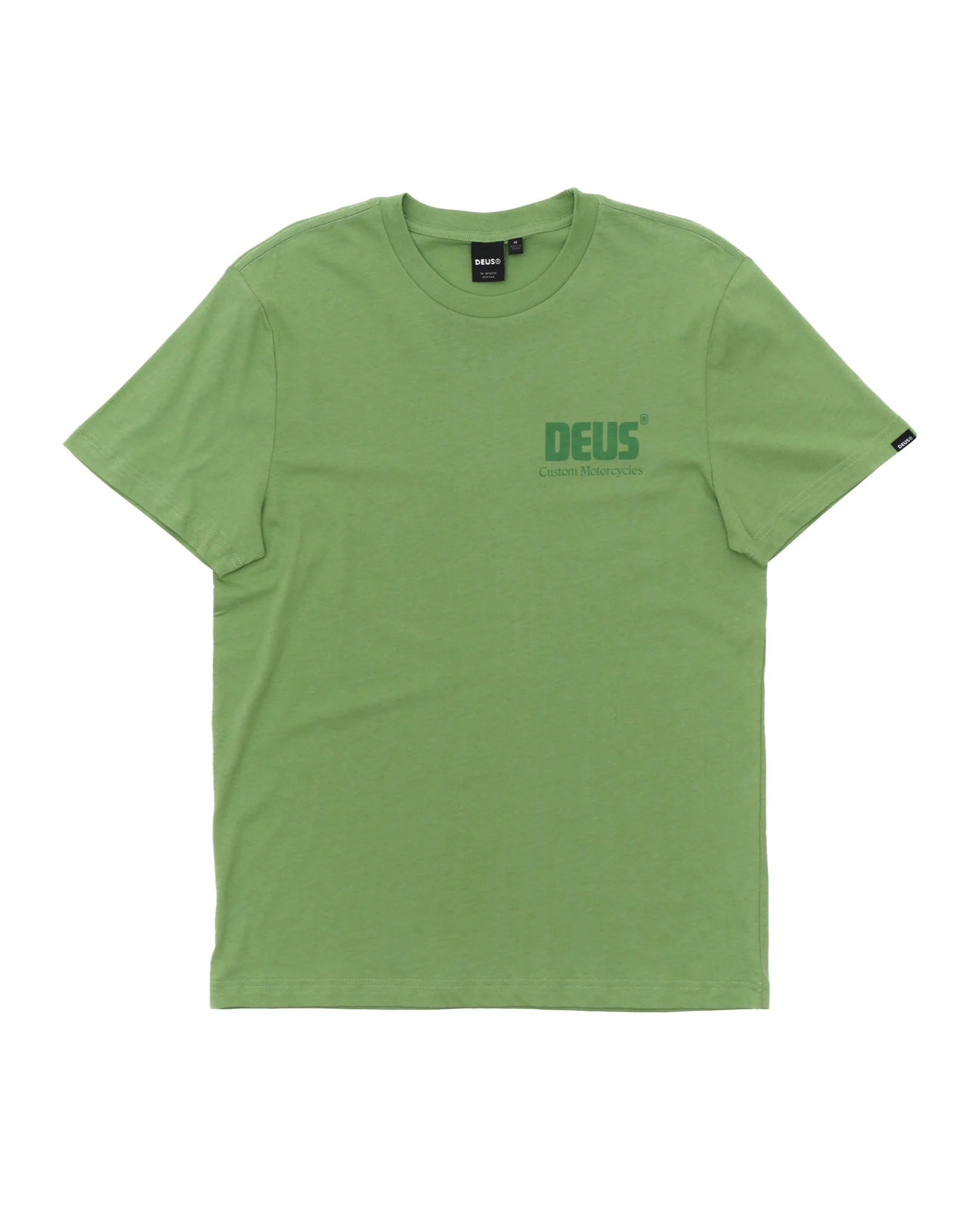 T-shirt man DMP251953B DROP DPWN TEE TENDRIL GREEN Deus Ex Machina