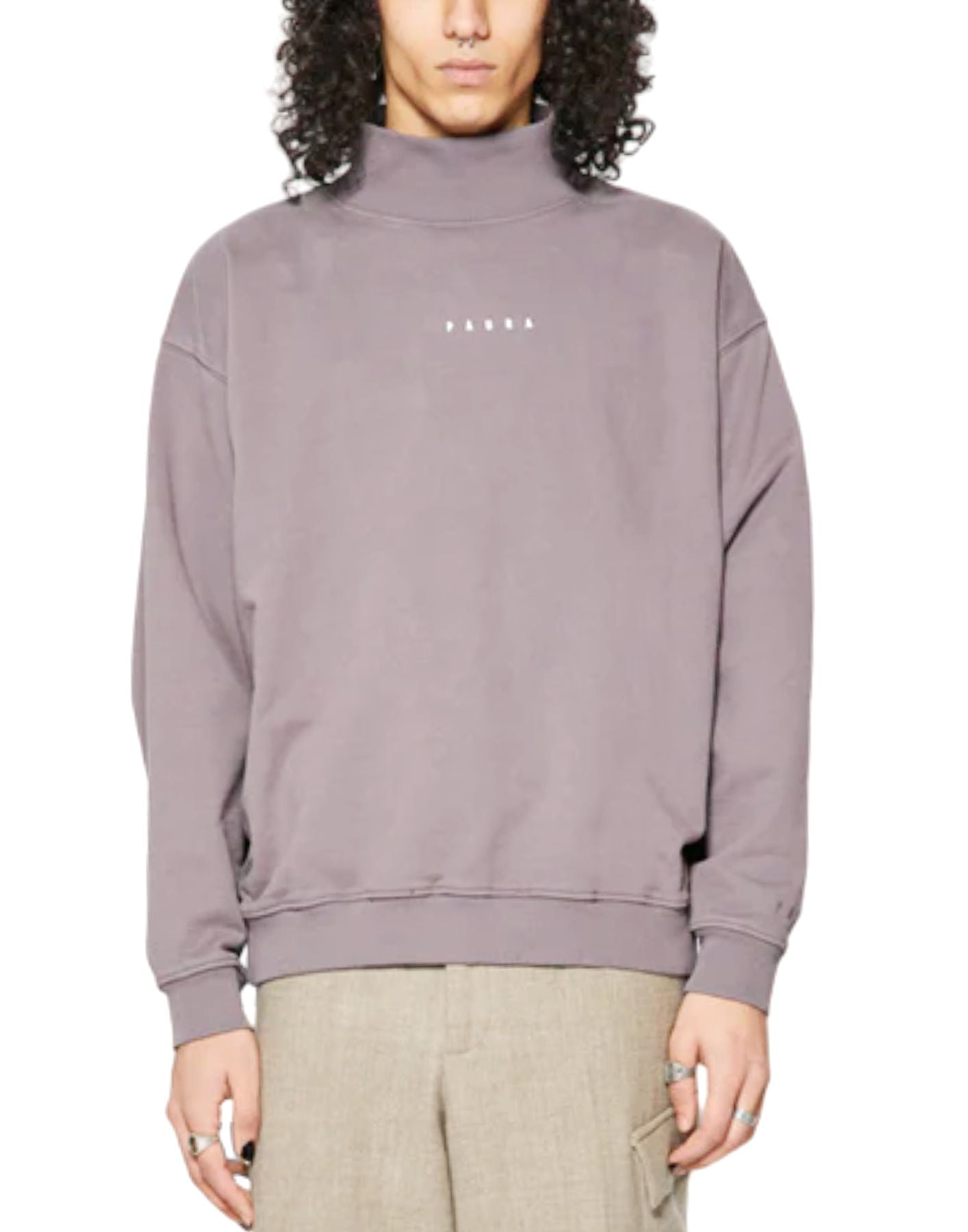 스웨트 맨 NOAH TURTLENECK MUD PAURA