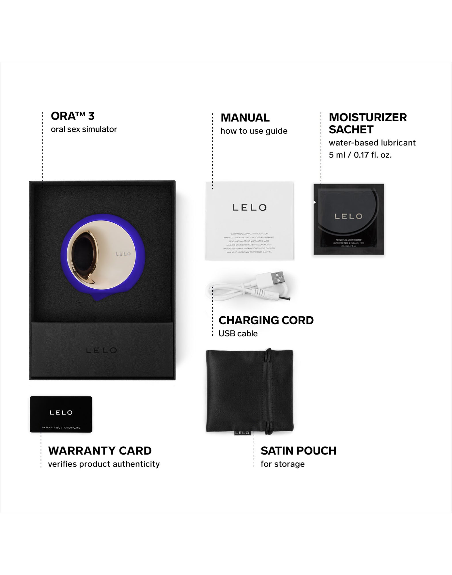 ORA 3 Midnight Blue Lelo