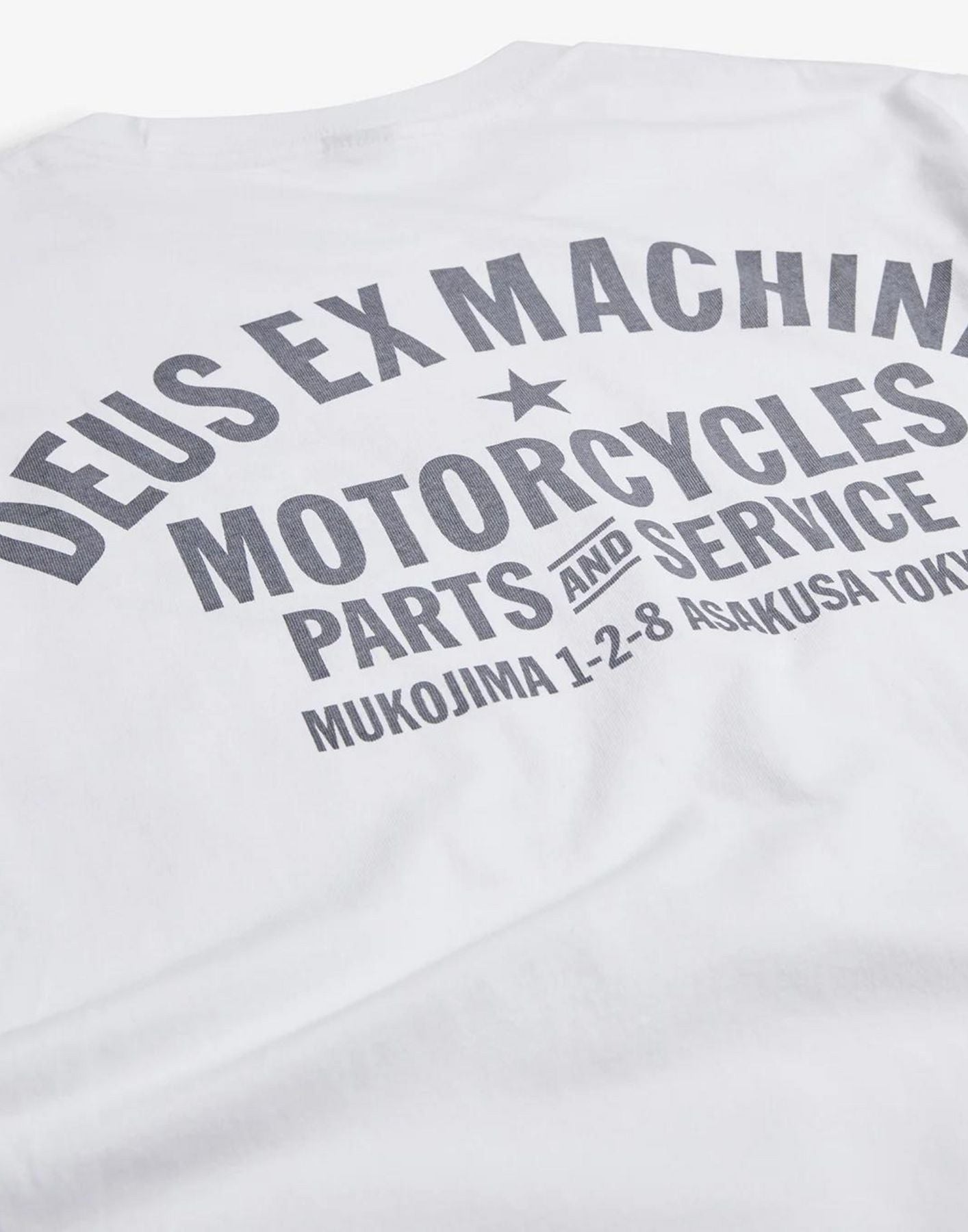 T-shirt man t_dmw41808r wht tokyo Deus Ex Machina